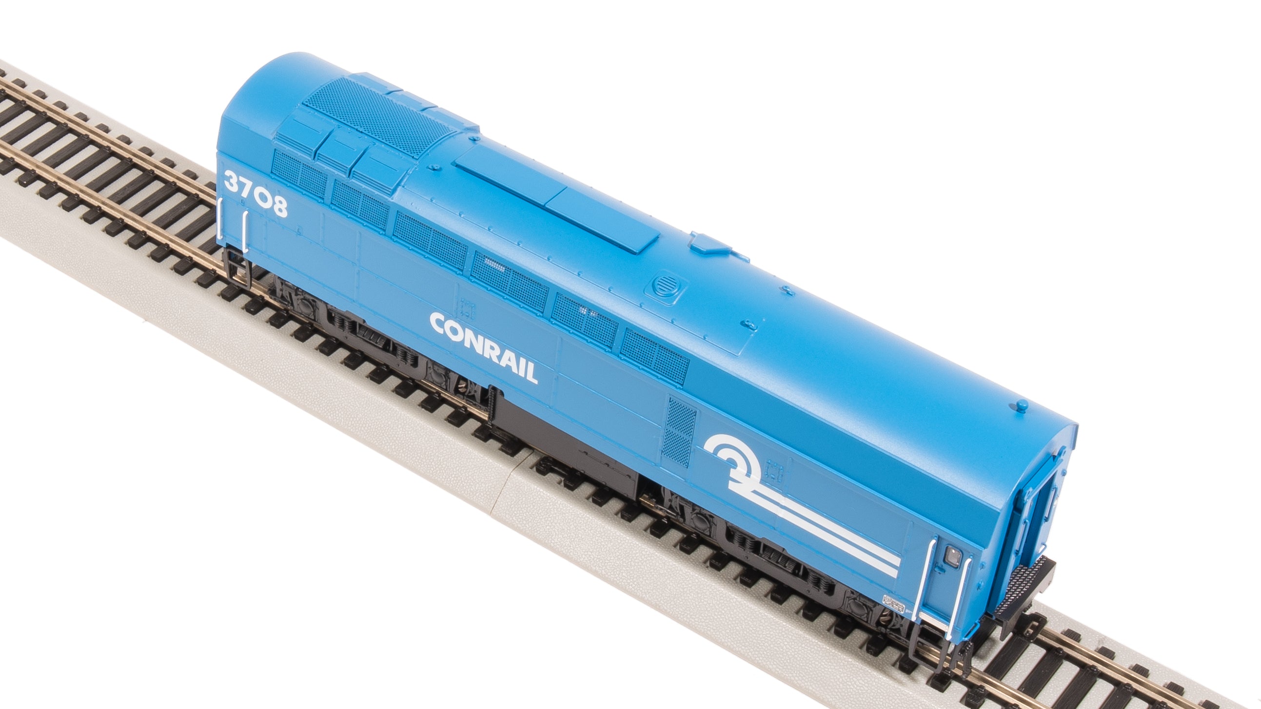 7702 RF-16 Sharknose A/B, CR 1207/3708, Conrail Blue, A-unit Paragon4 Sound/DC/DCC, Unpowered B, HO (Fantasy Paint Scheme)