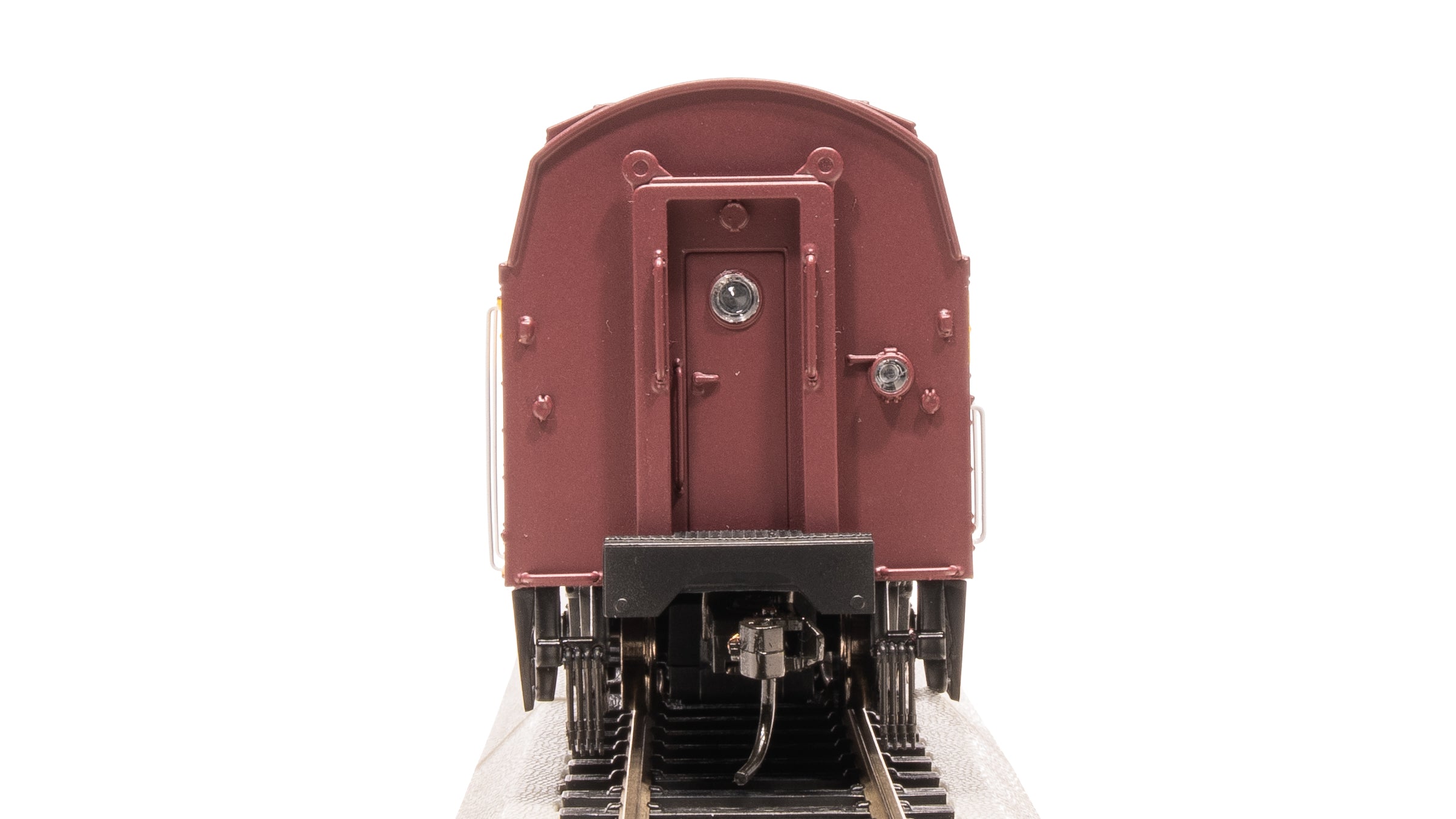 7704 RF-16 Sharknose A/B, DMIR 728/729, Maroon & Yellow, A-unit Paragon4 Sound/DC/DCC, Unpowered B, HO (Fantasy Paint Scheme)