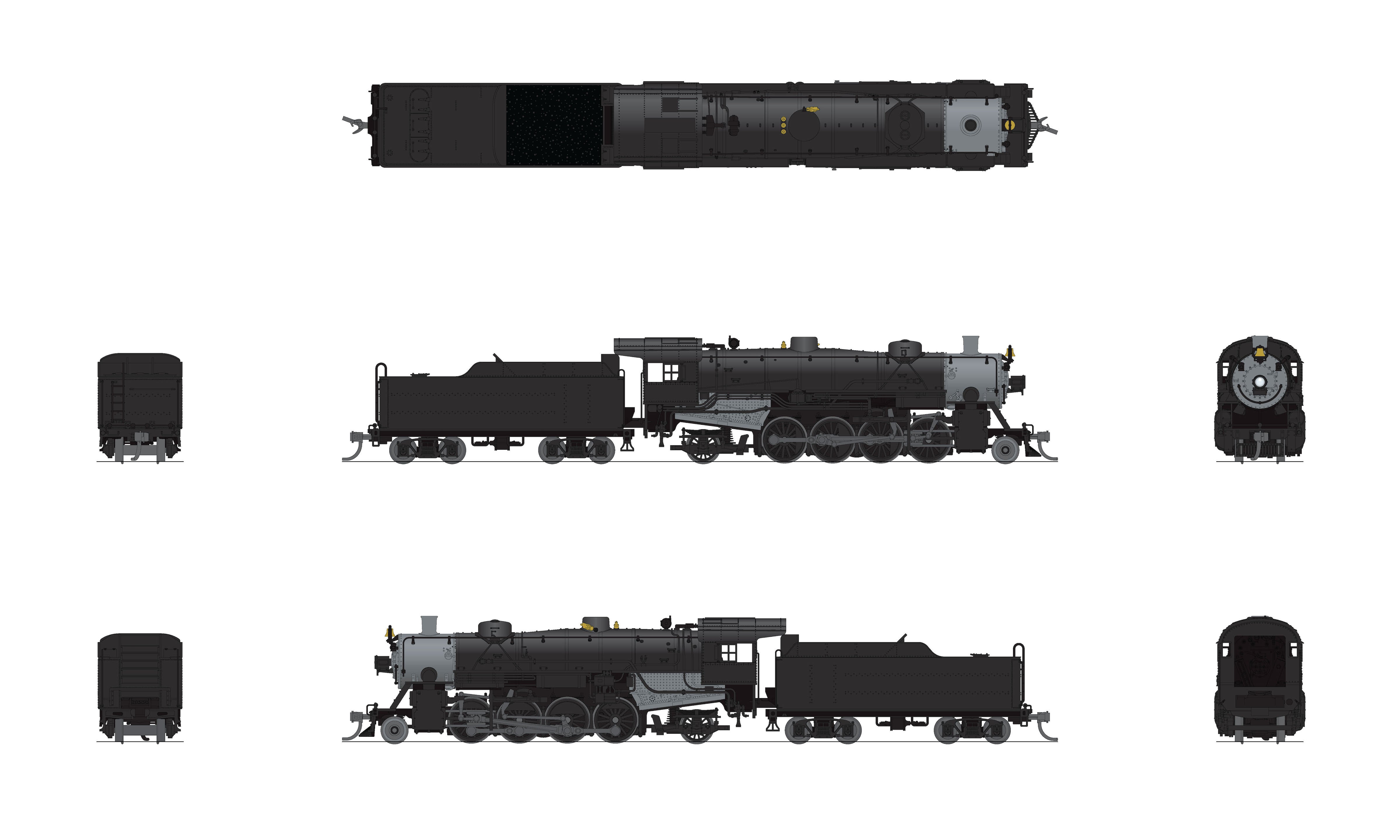 7866 USRA Light Mikado, Unlettered, Paragon4 Sound/DC/DCC, N Default Title