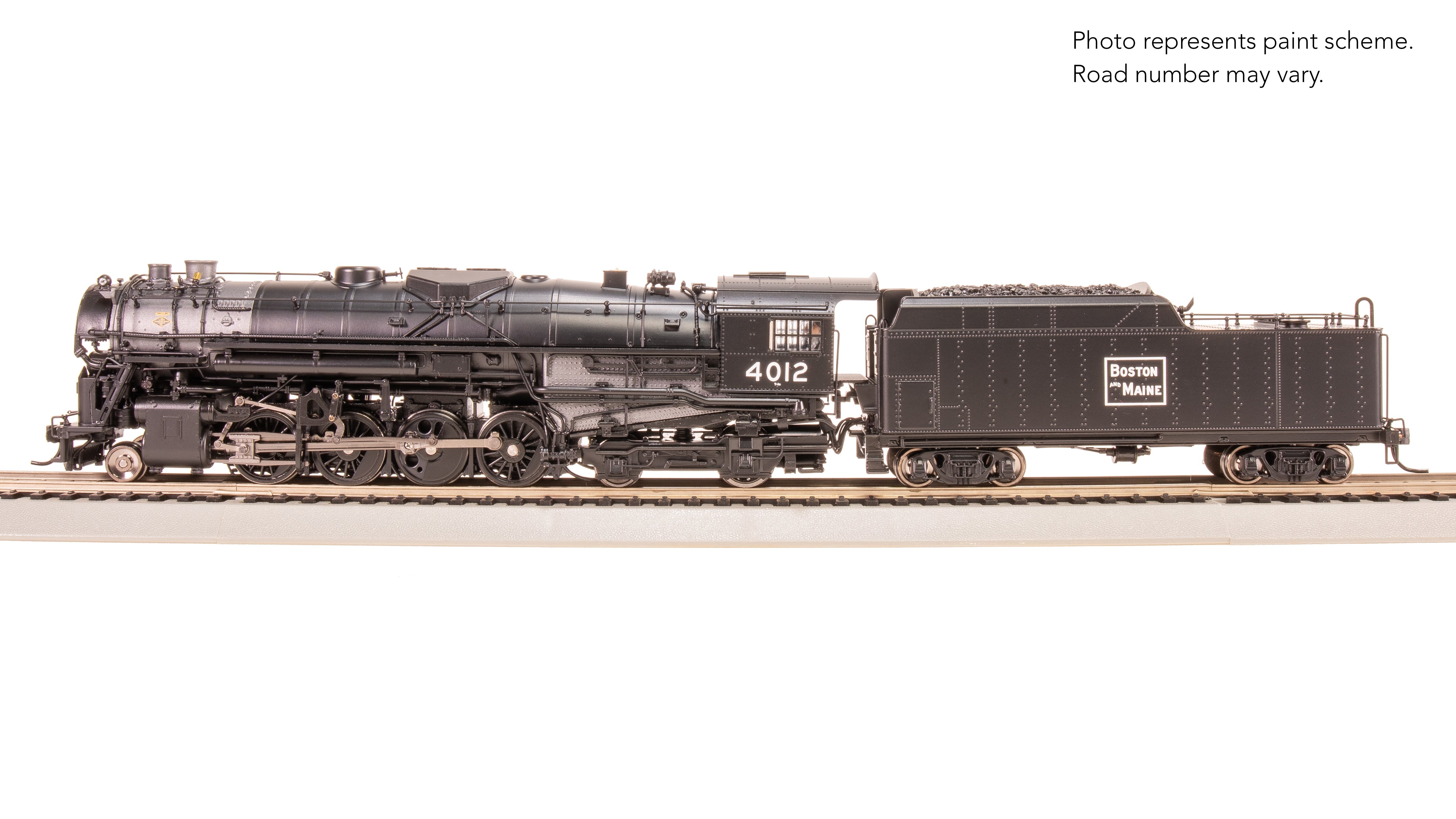 7880 Boston & Maine 2-8-4 Berkshire, T1a #4002, 4-axle Tender, Paragon4 Sound/DC/DCC, Smoke, HO
