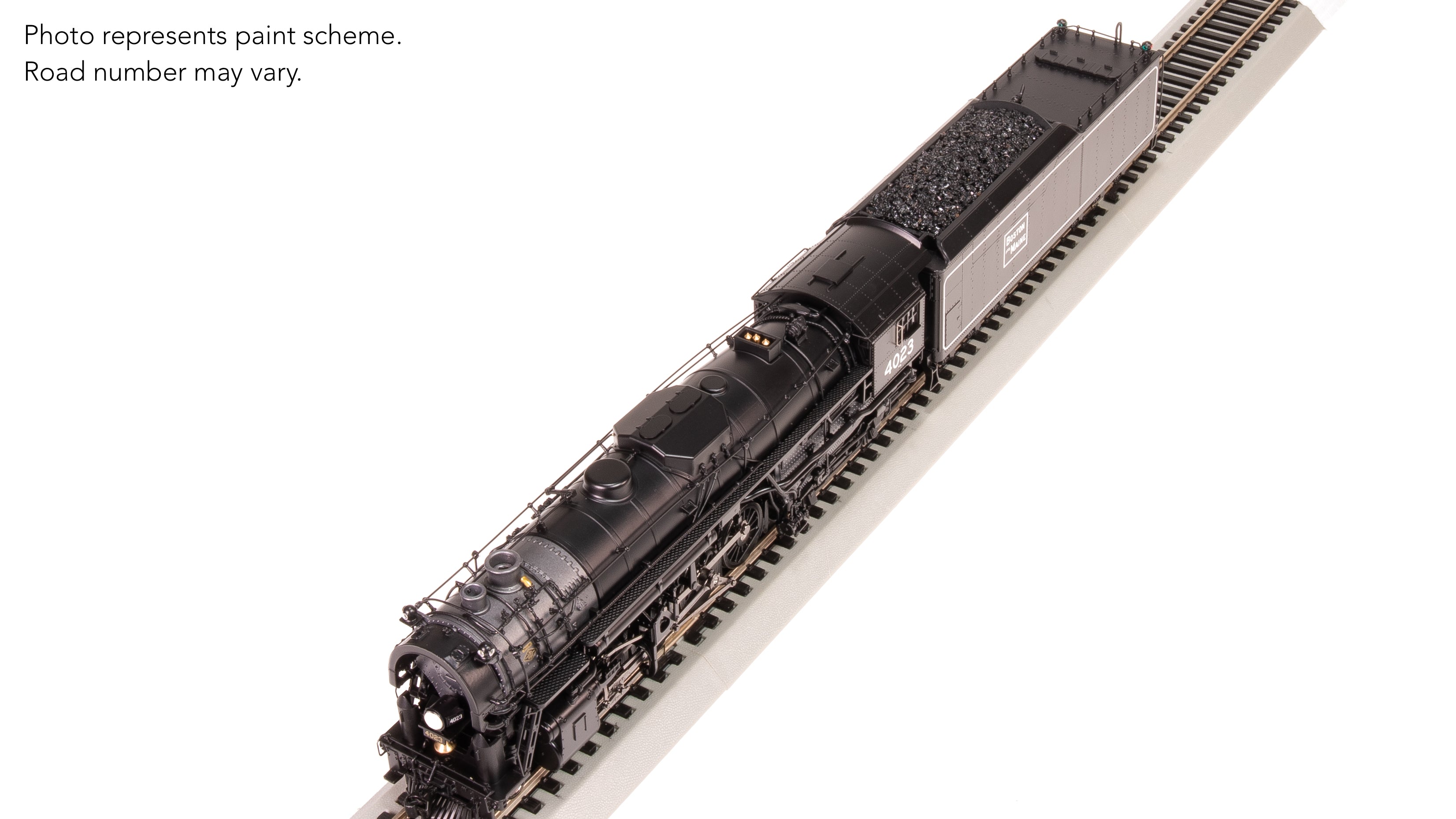 7885 Boston & Maine 2-8-4 Berkshire, T1b #4024, 6-axle Tender, Paragon4 Sound/DC/DCC, Smoke, HO