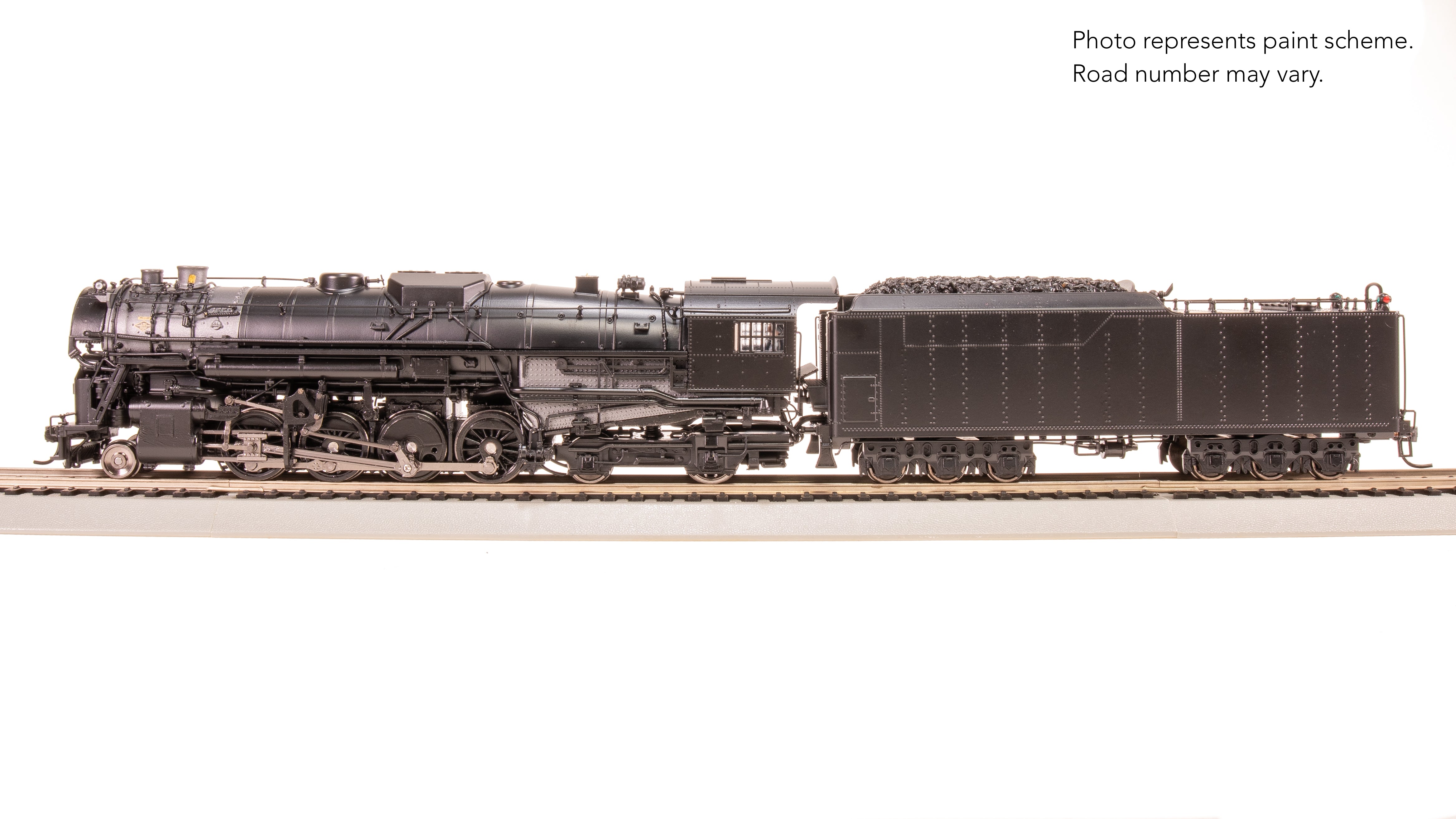 7887 Boston & Maine 2-8-4 Berkshire, T1b, Unlettered, 6-axle Tender, Paragon4 Sound/DC/DCC, Smoke, HO