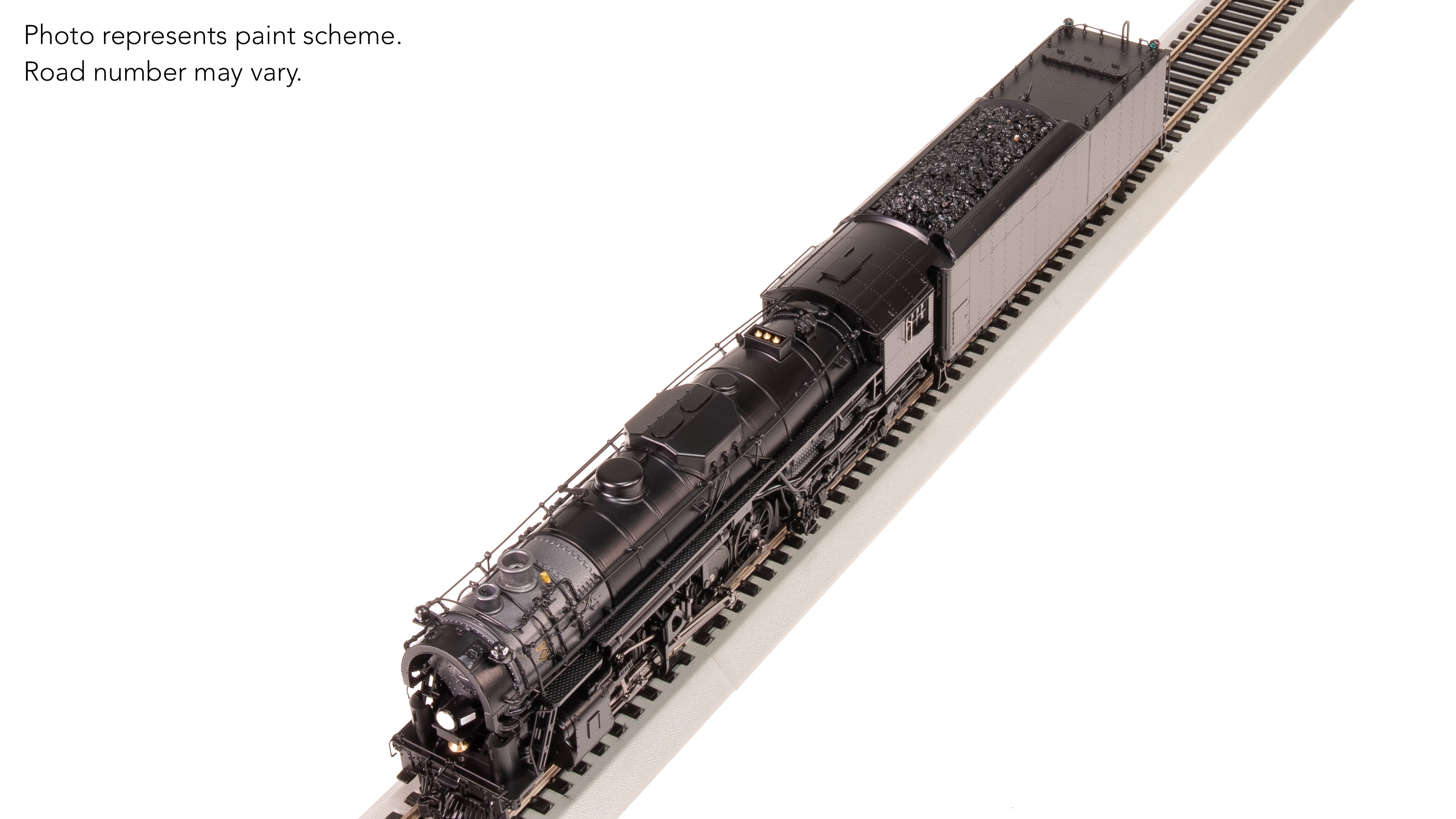 7887 Boston & Maine 2-8-4 Berkshire, T1b, Unlettered, 6-axle Tender, Paragon4 Sound/DC/DCC, Smoke, HO