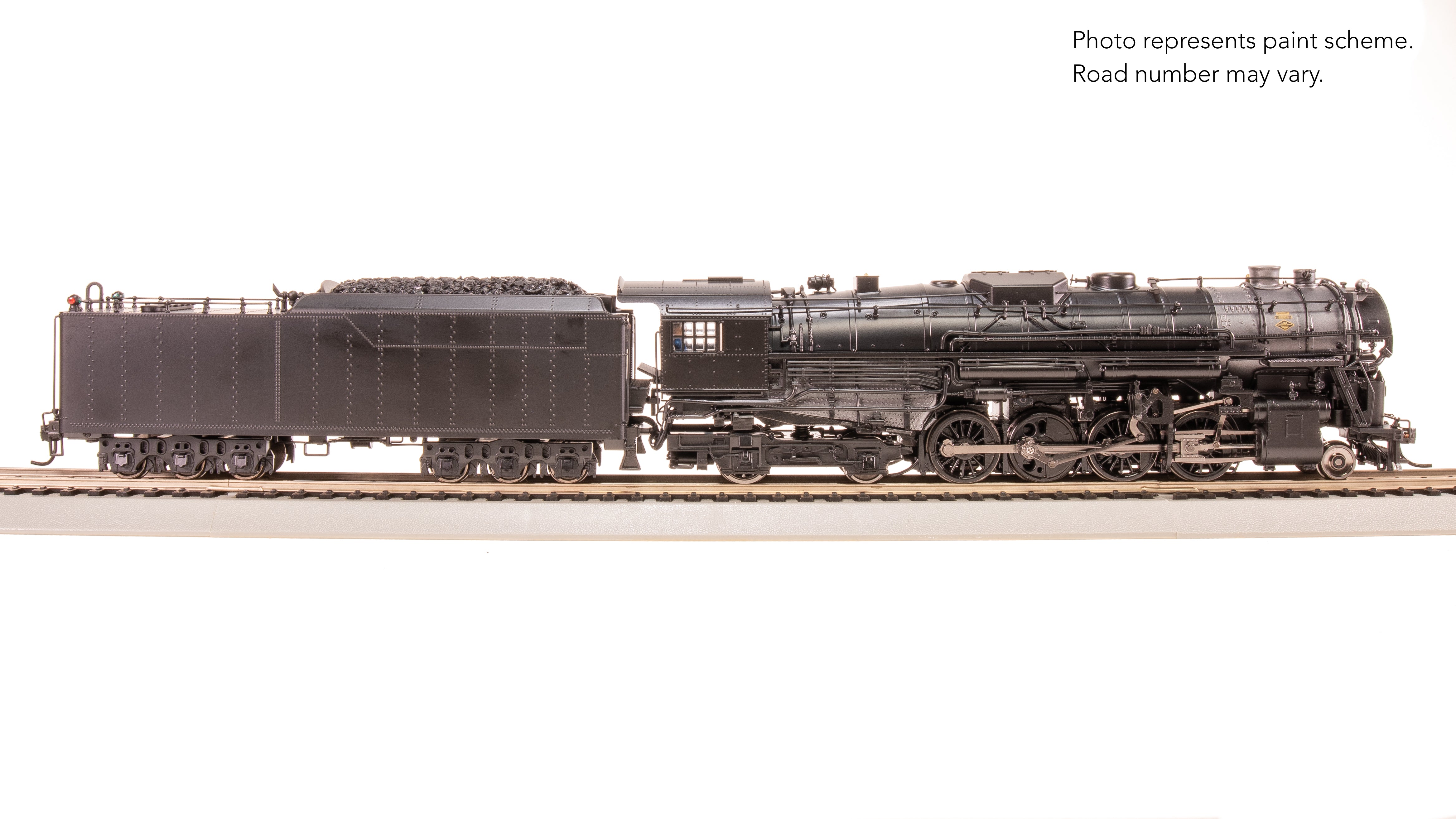 7887 Boston & Maine 2-8-4 Berkshire, T1b, Unlettered, 6-axle Tender, Paragon4 Sound/DC/DCC, Smoke, HO
