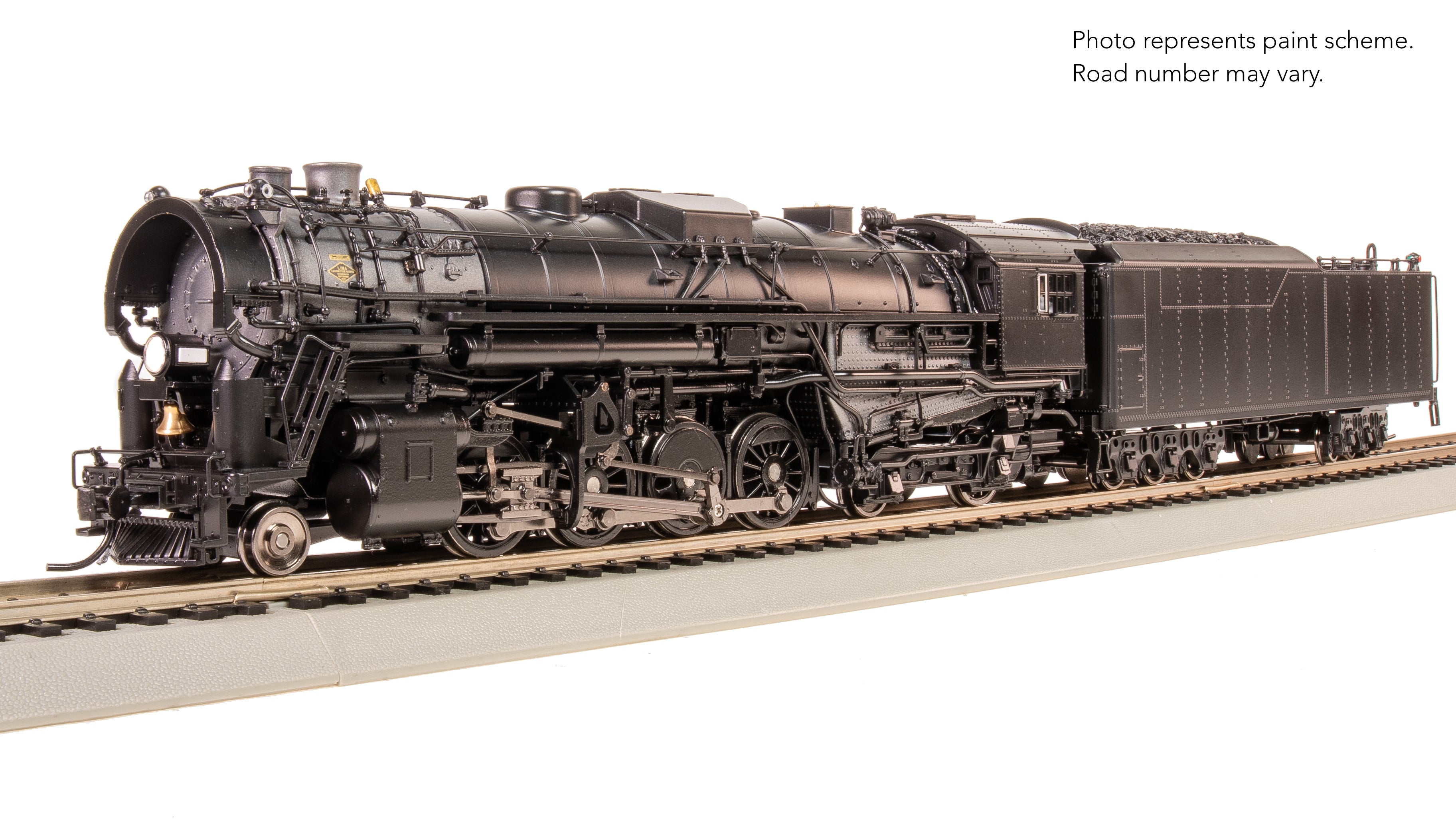 7887 Boston & Maine 2-8-4 Berkshire, T1b, Unlettered, 6-axle Tender, Paragon4 Sound/DC/DCC, Smoke, HO