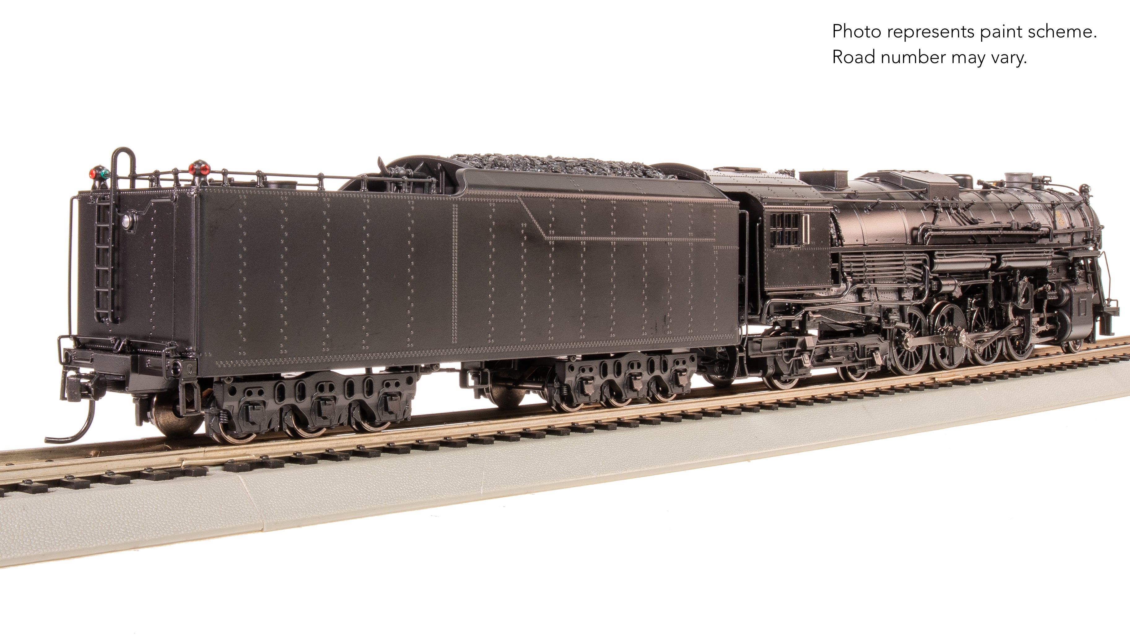 7887 Boston & Maine 2-8-4 Berkshire, T1b, Unlettered, 6-axle Tender, Paragon4 Sound/DC/DCC, Smoke, HO