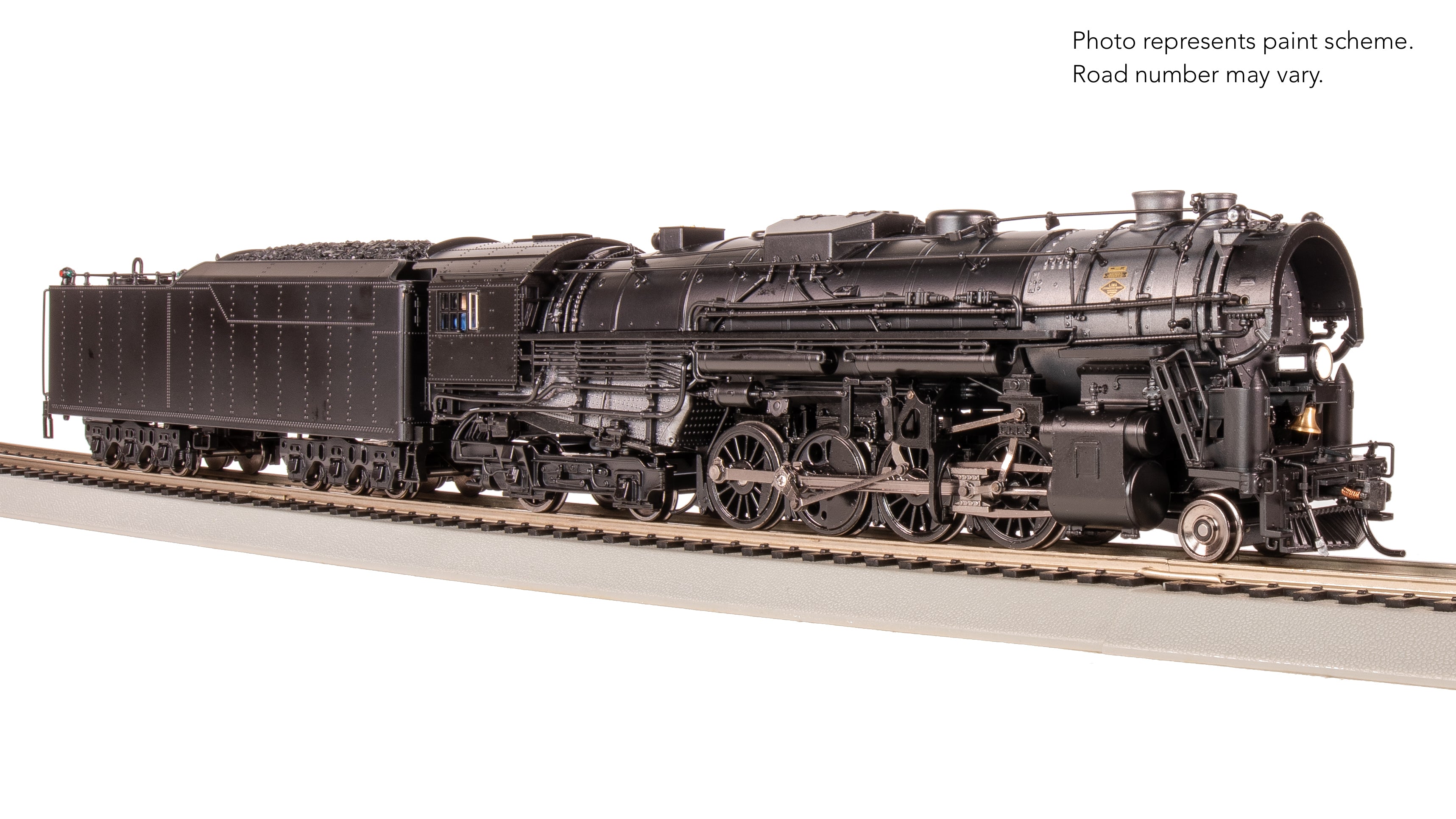 7887 Boston & Maine 2-8-4 Berkshire, T1b, Unlettered, 6-axle Tender, Paragon4 Sound/DC/DCC, Smoke, HO