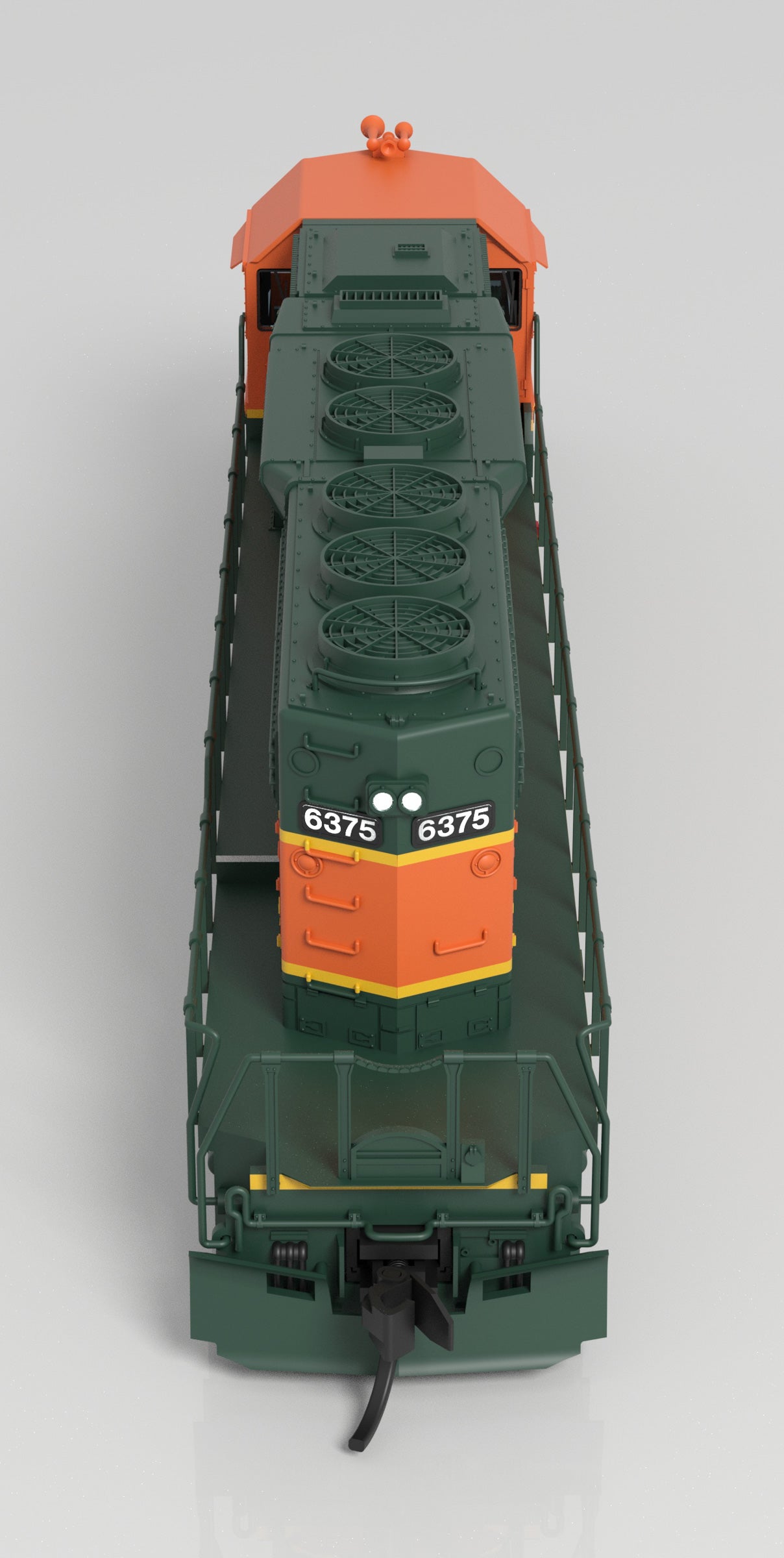 7954 EMD SD40-2, BNSF 6375, Heritage I, Paragon4 Sound/DC/DCC, N