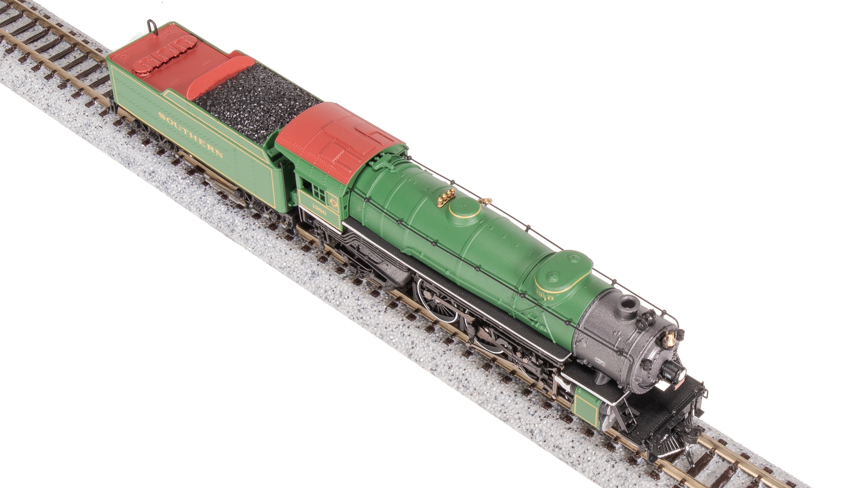7987 Heavy Pacific 4-6-2, SOU 1386, Sylvan Green, Paragon4 Sound/DC/DCC, N