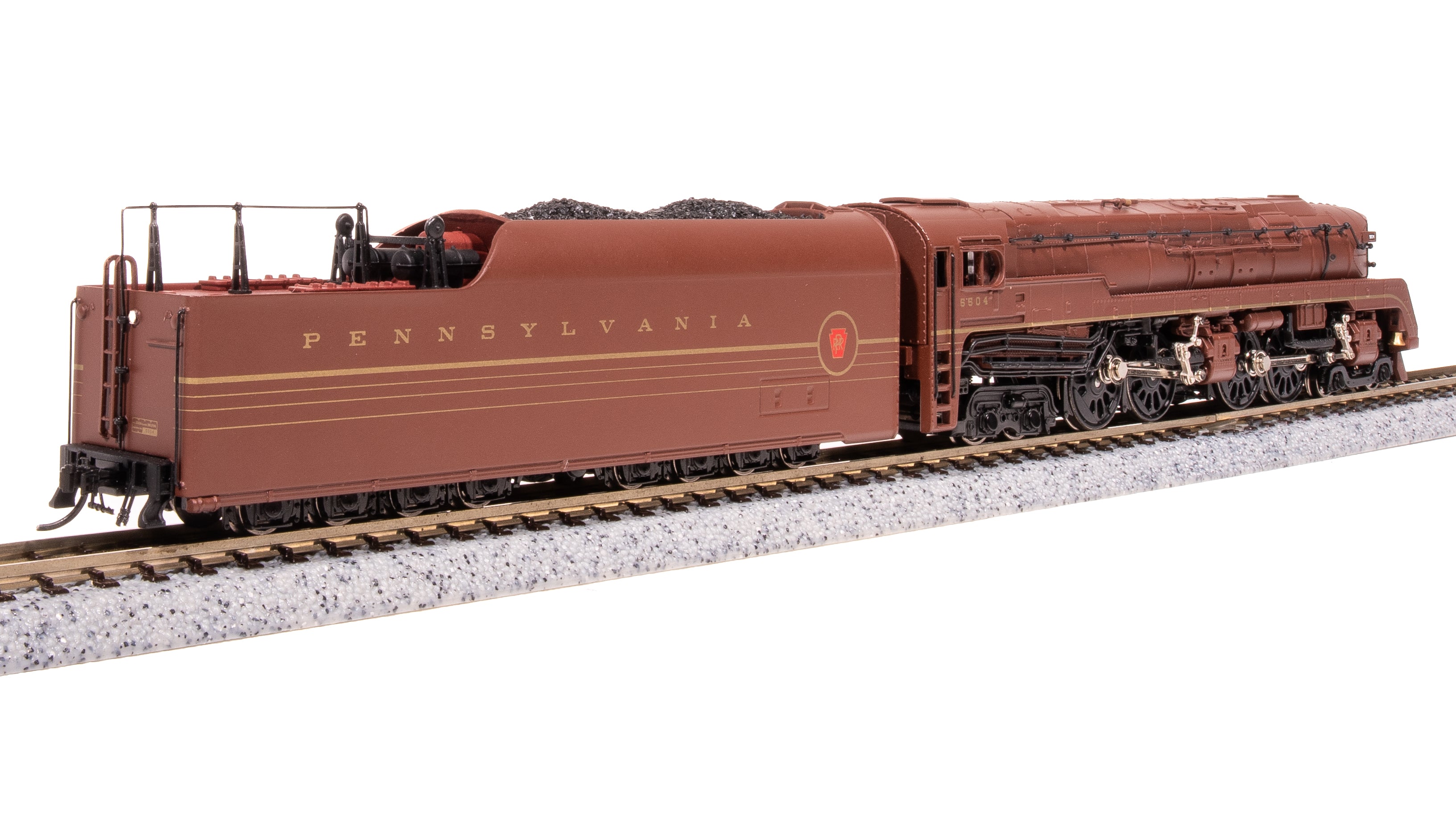 8027 PRR T1 Duplex, #5504, Tuscan Red, Paragon4 Sound/DC/DCC, N (Fantasy Paint Scheme) Default Title