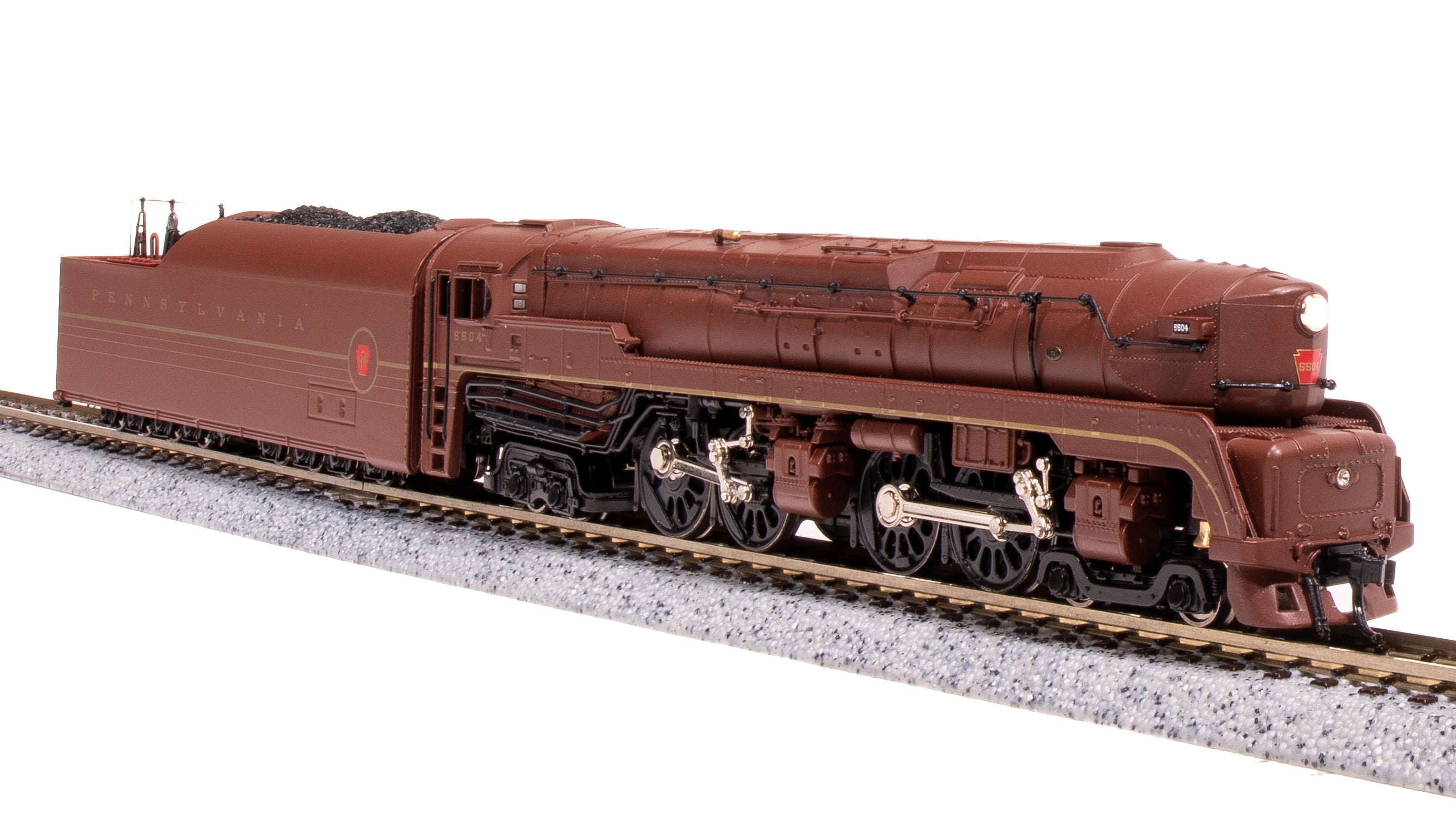 8027 PRR T1 Duplex, #5504, Tuscan Red, Paragon4 Sound/DC/DCC, N (Fantasy Paint Scheme) Default Title
