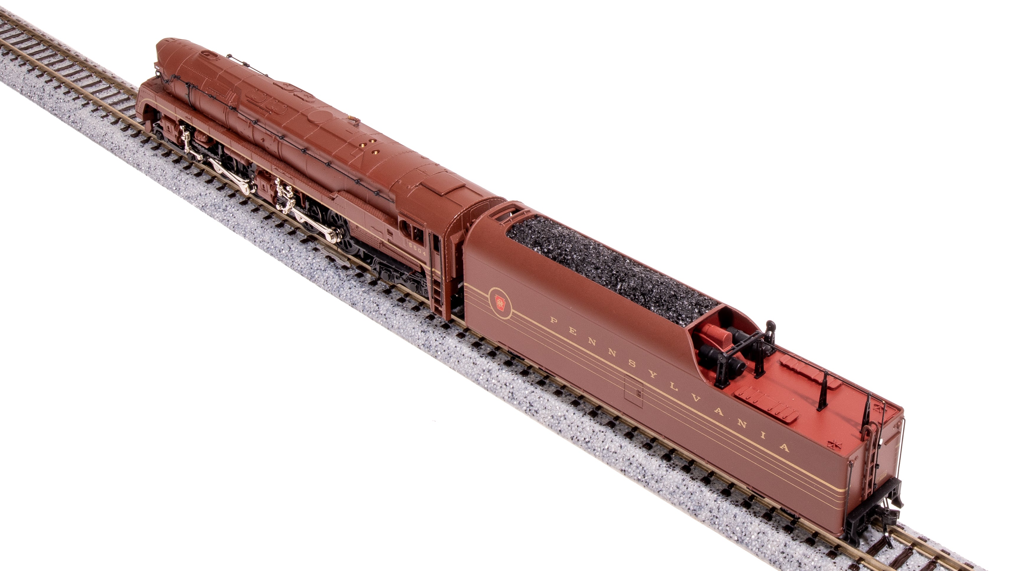 8027 PRR T1 Duplex, #5504, Tuscan Red, Paragon4 Sound/DC/DCC, N (Fantasy Paint Scheme) Default Title