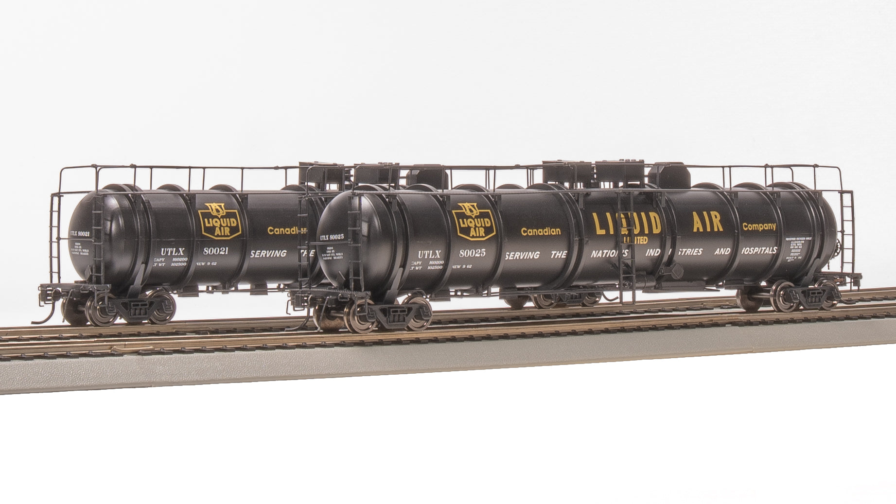 8034 Cryogenic Tank Car, Canadian Liquid Air, 2-Pack, HO