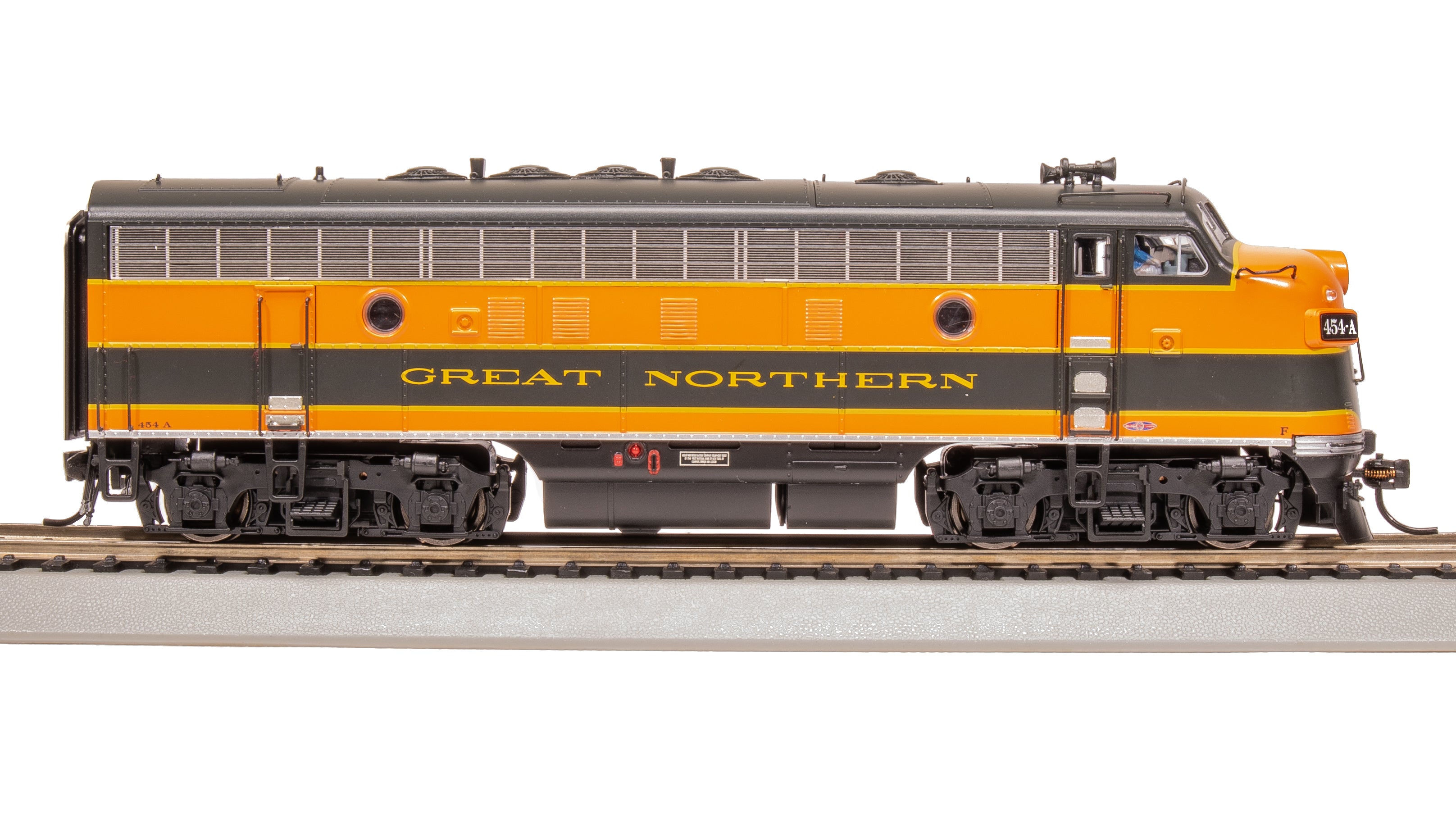 8193 EMD F7 A/B, GN 454A/454B, As-Delivered Empire Builder, Freight Service, A-unit Paragon4 Sound/DC/DCC, Unpowered B, HO