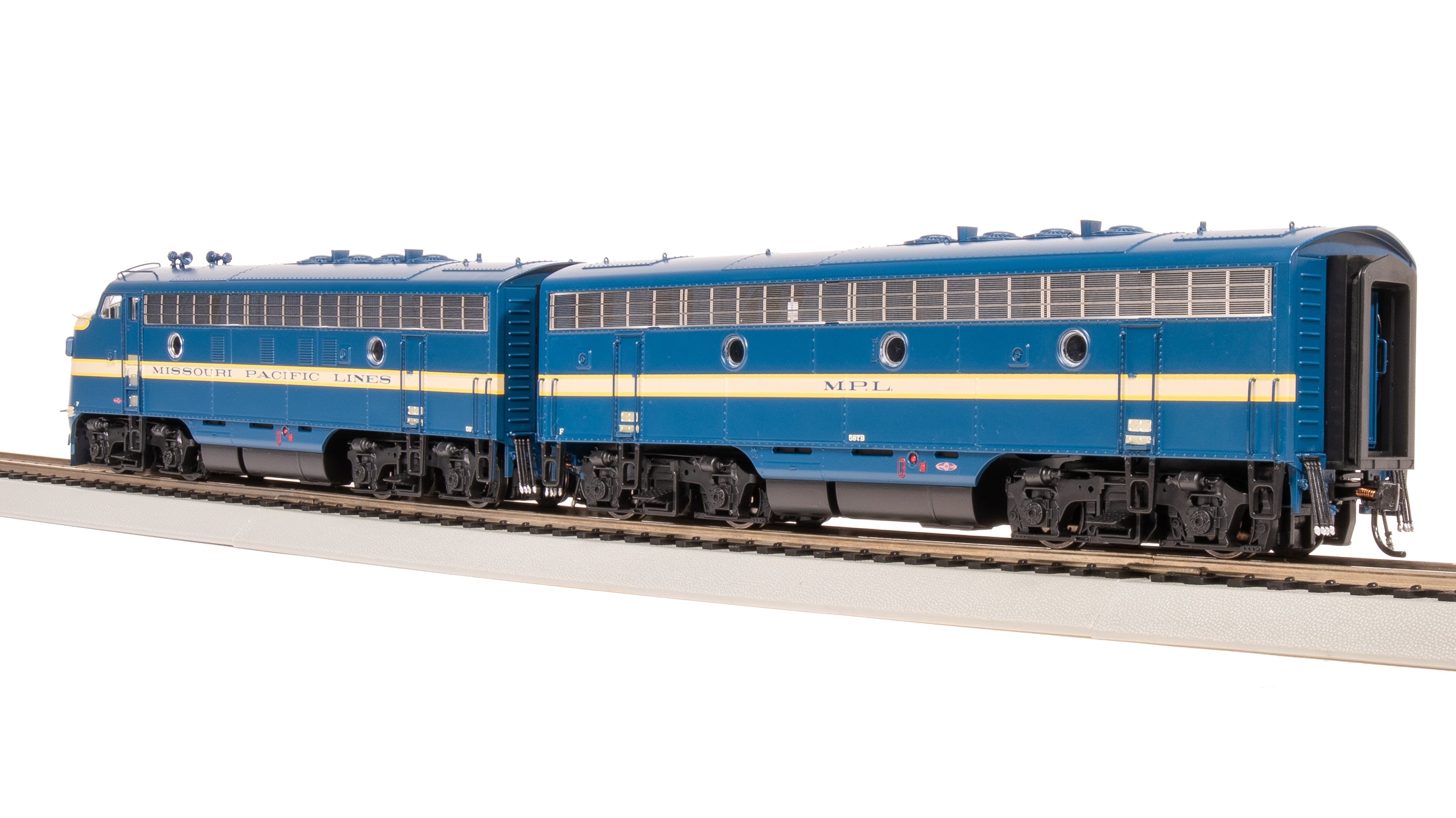8194 EMD F7 A/B, MP 587/587B, Eagle Scheme, A-unit Paragon4 Sound/DC/DCC, Unpowered B, HO