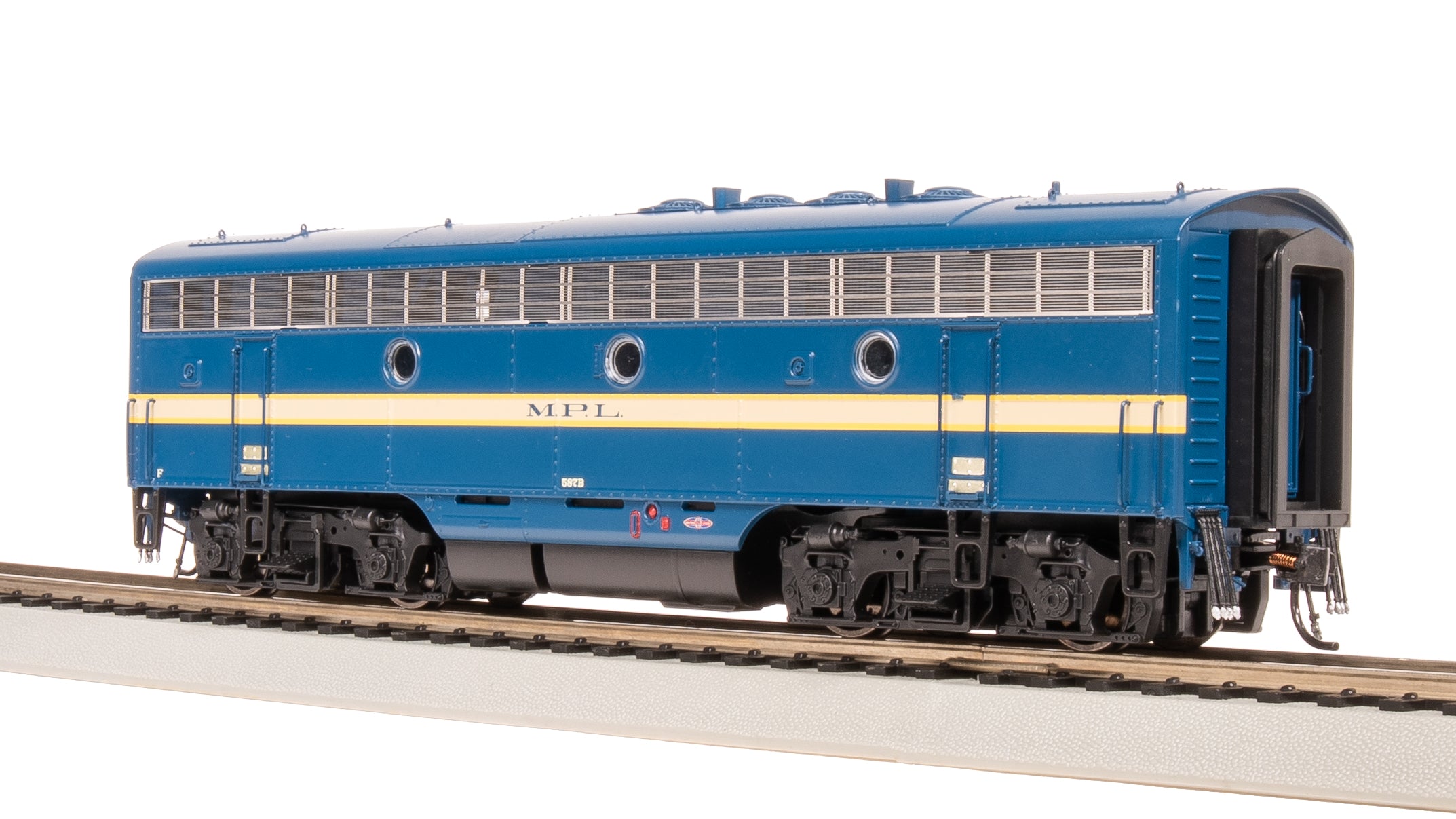 8194 EMD F7 A/B, MP 587/587B, Eagle Scheme, A-unit Paragon4 Sound/DC/DCC, Unpowered B, HO