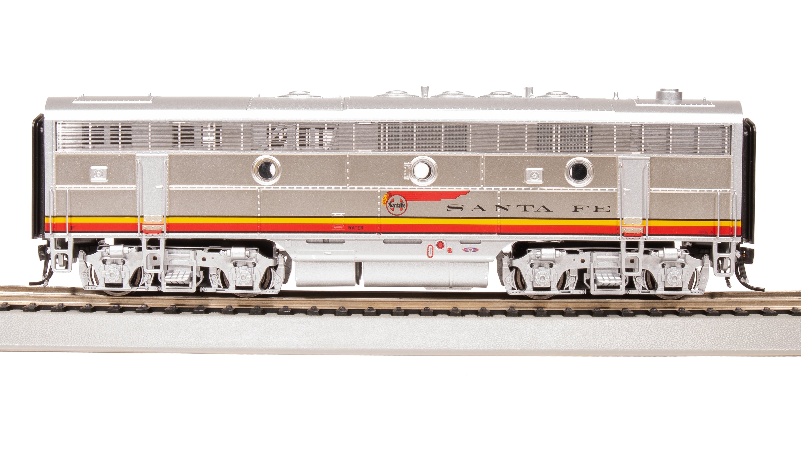 8199 EMD F7B, ATSF 328B, Warbonnet, 1950's Details, Paragon4 Sound/DC/DCC, HO