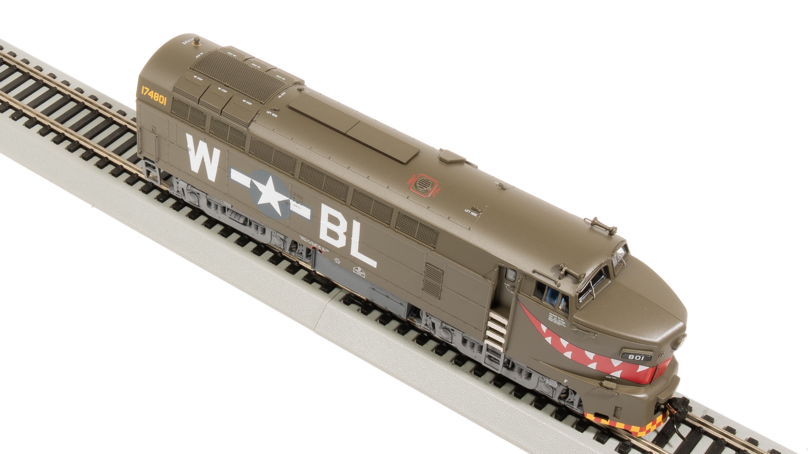 8291 RF-16 Sharknose A, USAAF 801, Shark Fantasy Scheme, No-Sound / DCC-Ready, HO