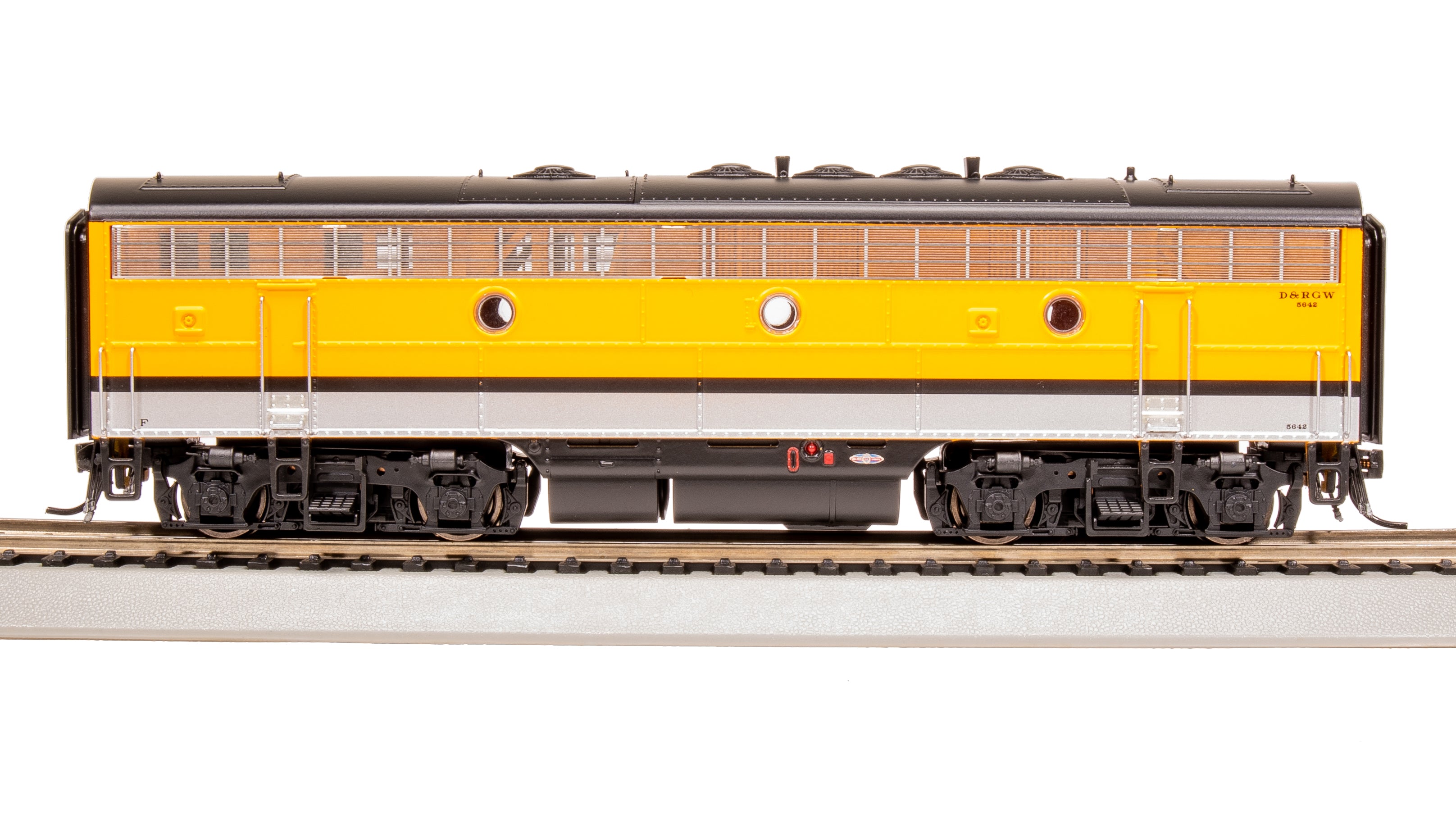 8307 EMD F7B, DRGW 5643, Single Stripe Scheme, No-Sound / DCC-Ready, HO