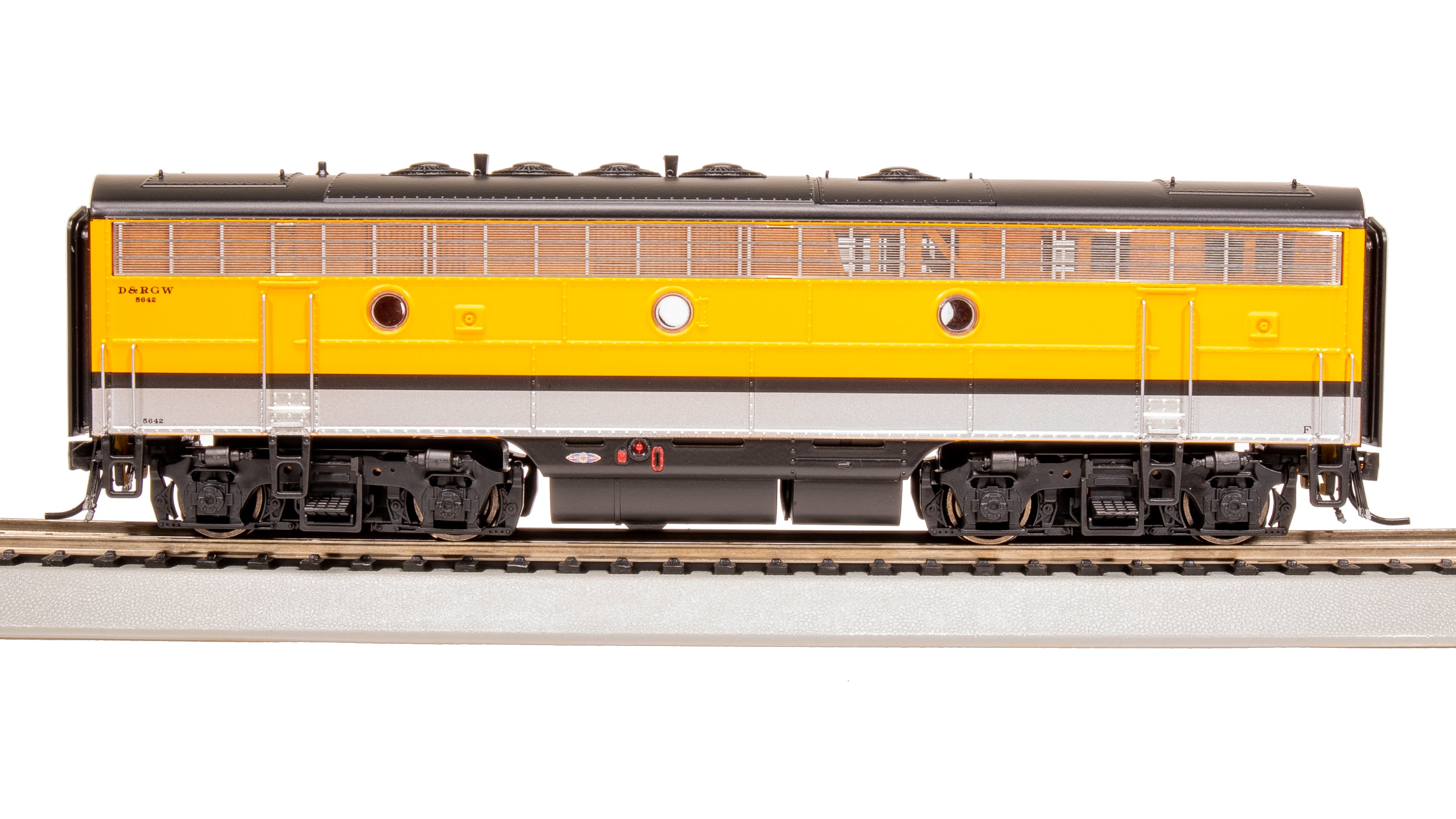 8307 EMD F7B, DRGW 5643, Single Stripe Scheme, No-Sound / DCC-Ready, HO