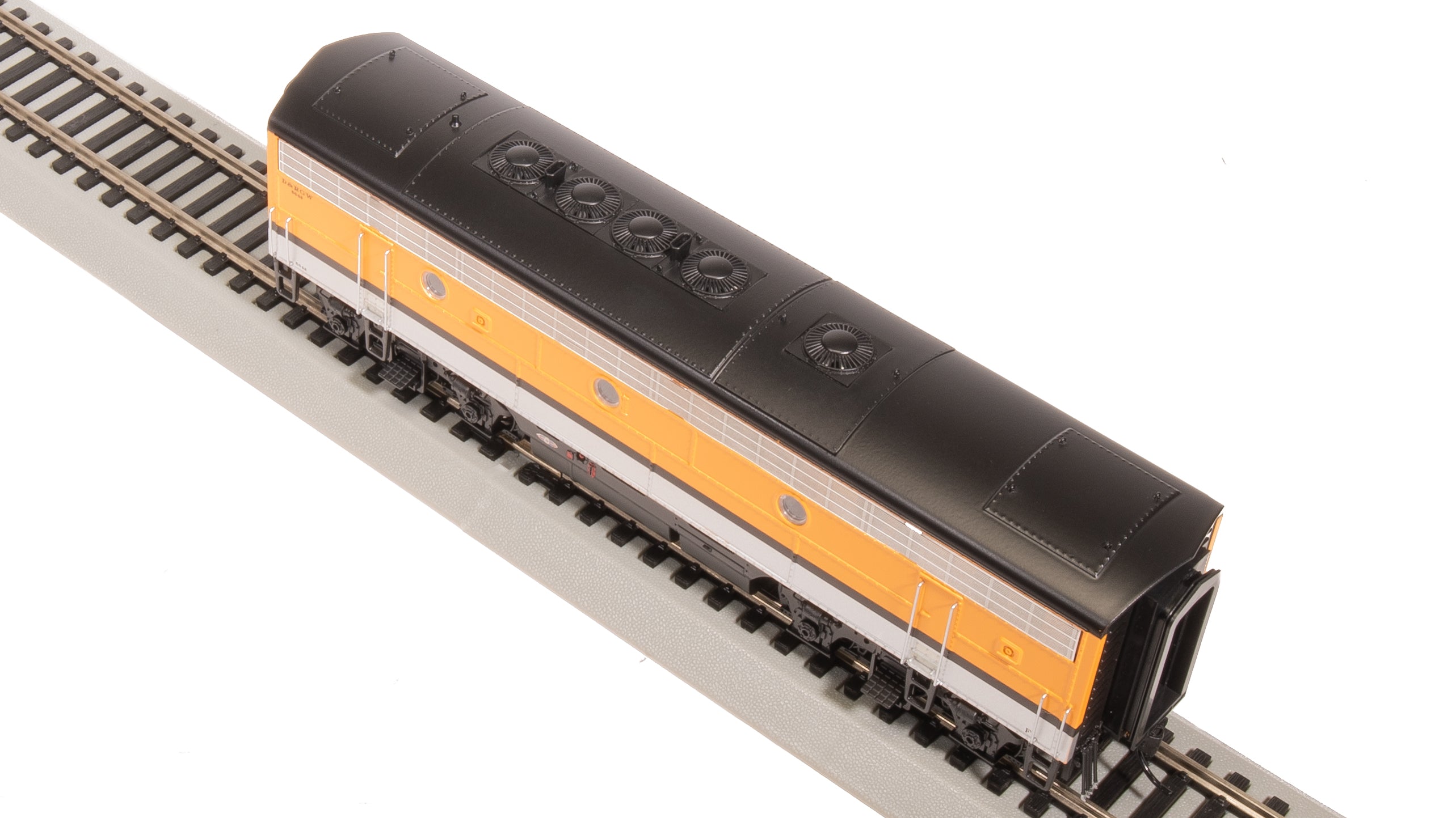 8307 EMD F7B, DRGW 5643, Single Stripe Scheme, No-Sound / DCC-Ready, HO