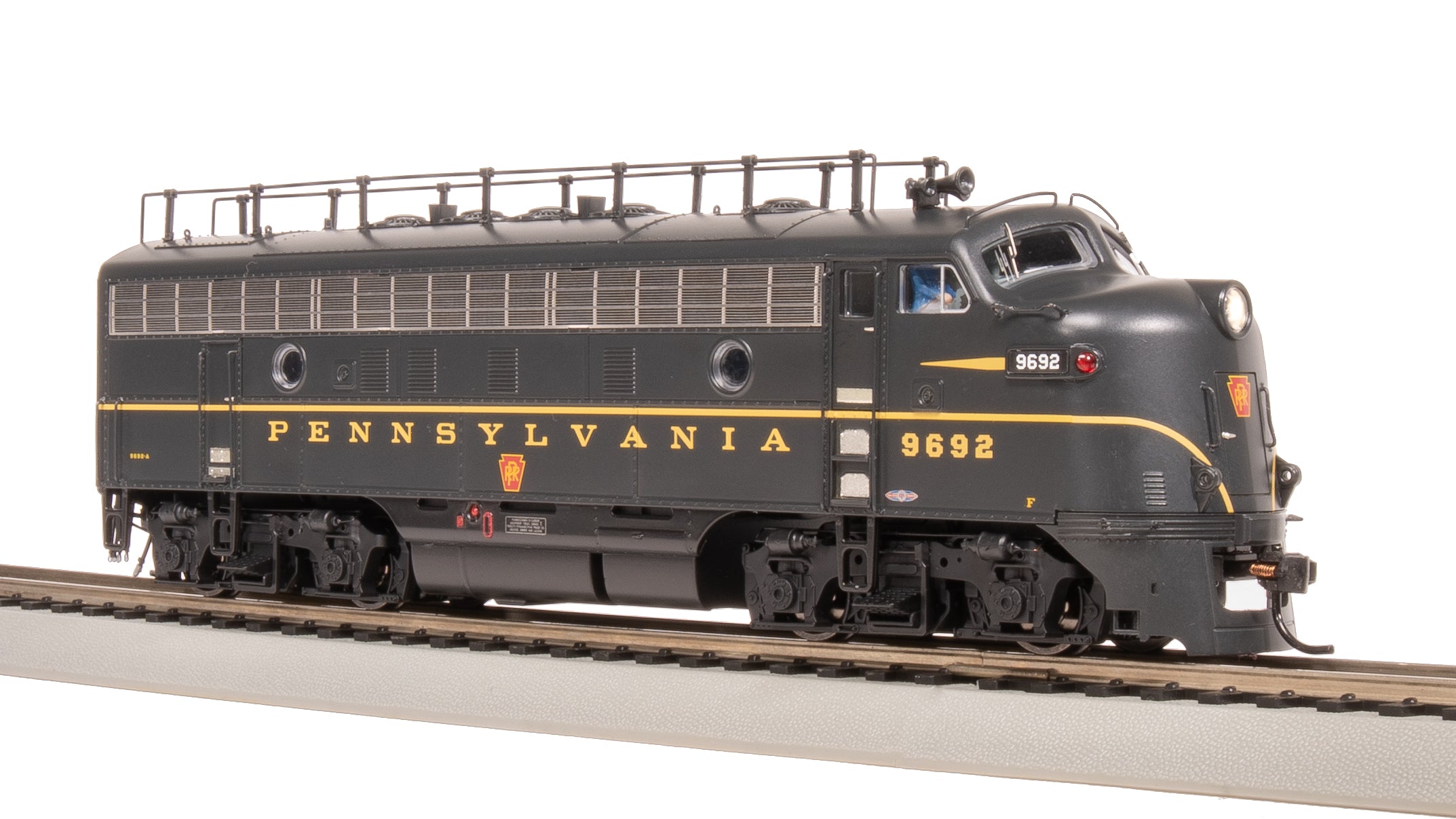 8312 EMD F7A, PRR 9699A, DGLE Single Stripe, No-Sound / DCC-Ready, HO