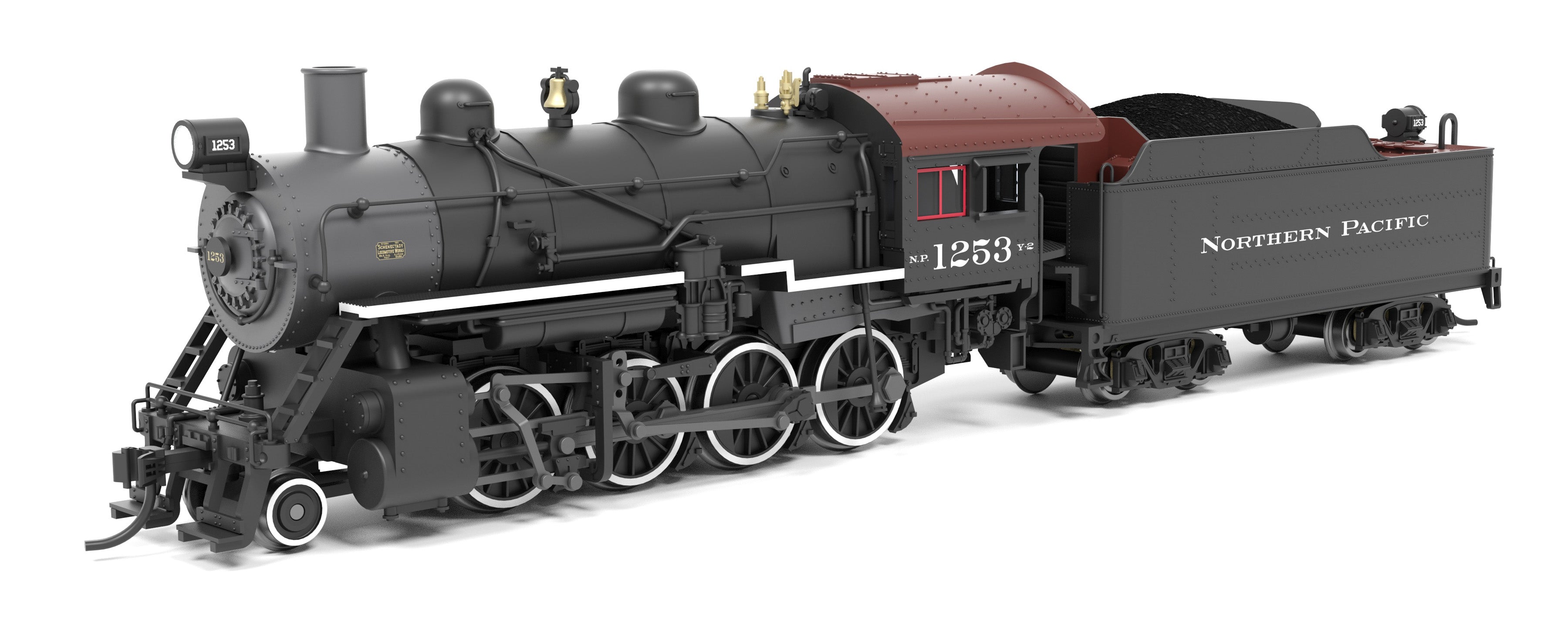 8385 2-8-0 Consolidation, NP 1254, Paragon4 Sound/DC/DCC, w/ Smoke, N