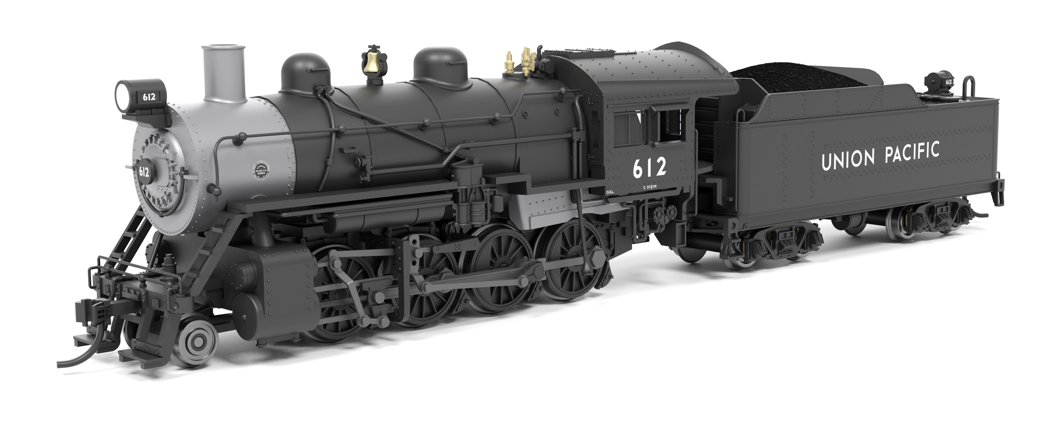 8390 2-8-0 Consolidation, UP 615, Paragon4 Sound/DC/DCC, w/ Smoke, N