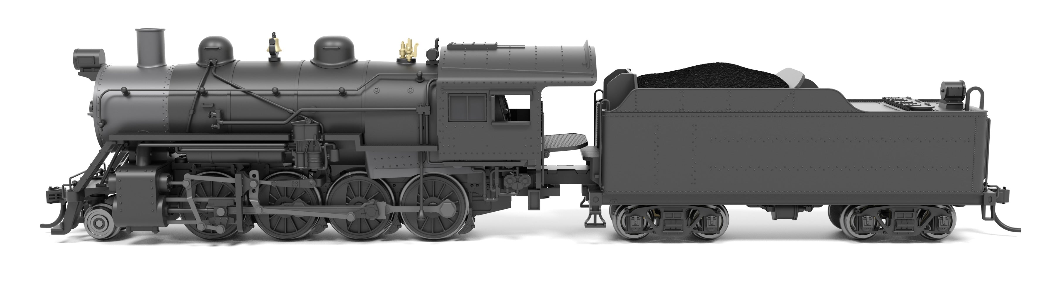 8406 2-8-0 Consolidation, Unlettered, No-Sound / DCC-Ready, N