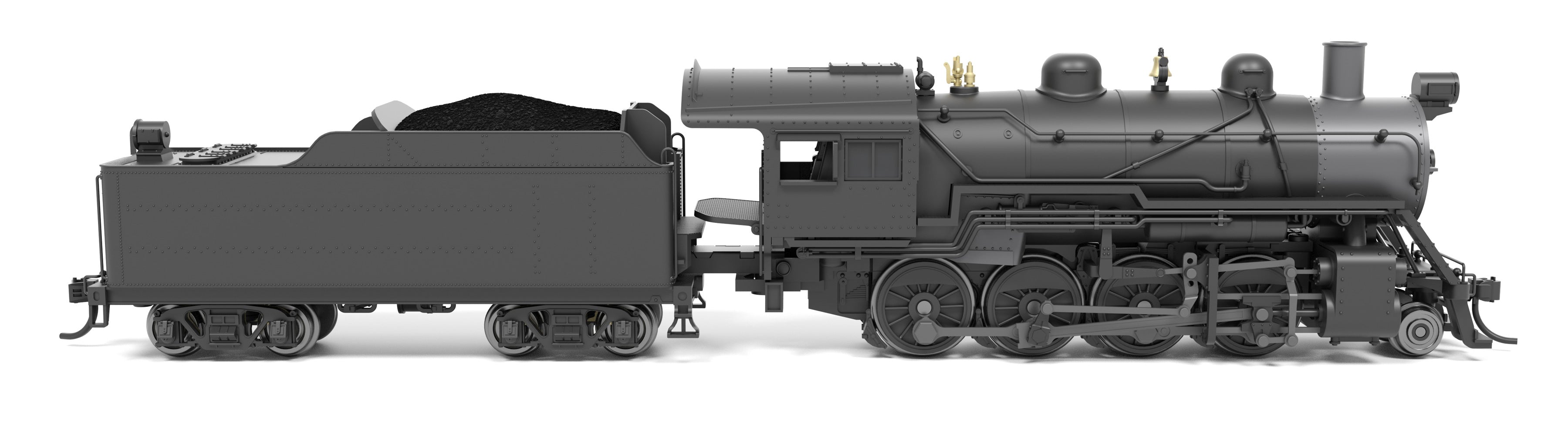 8406 2-8-0 Consolidation, Unlettered, No-Sound / DCC-Ready, N