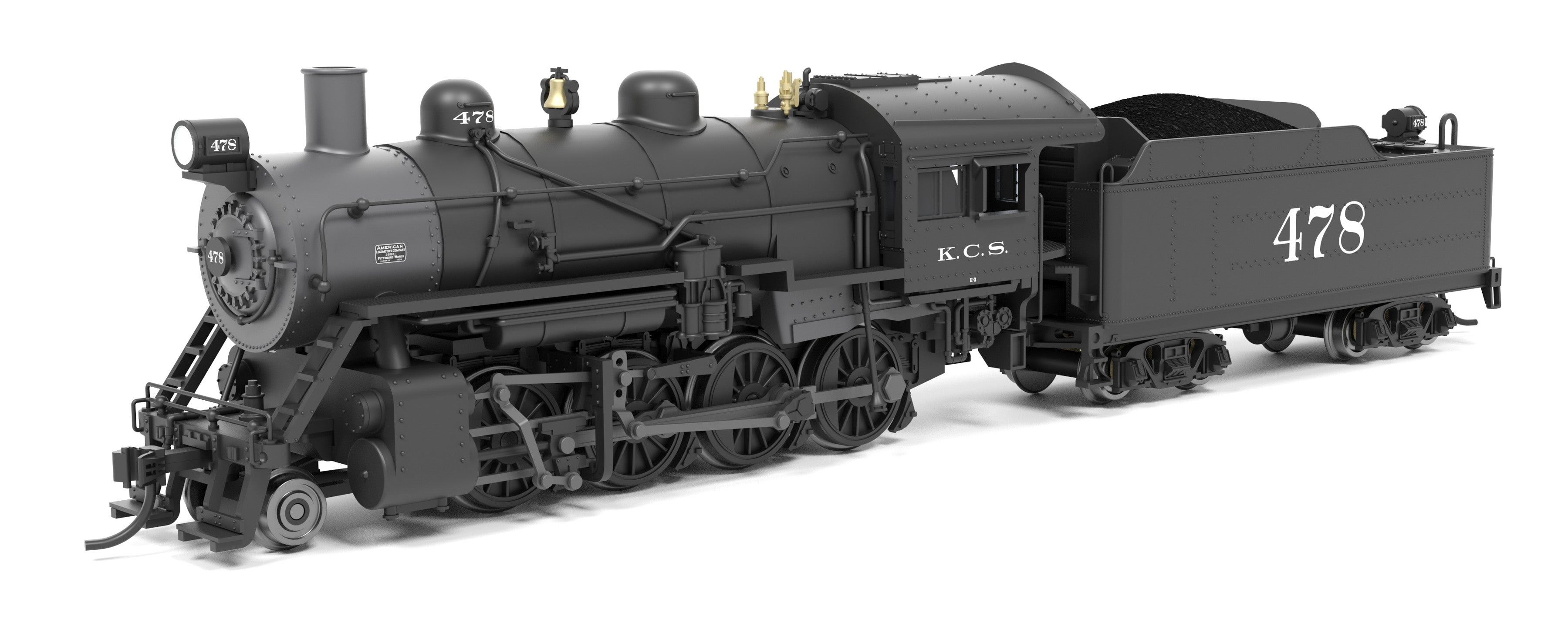 8395 2-8-0 Consolidation, KCS 483, Paragon4 Sound/DC/DCC, w/ Smoke, N (Midwest Model Railroad Exclusive)
