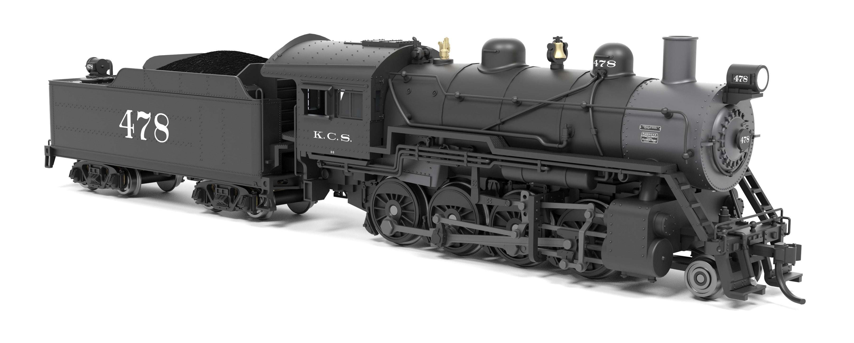 8395 2-8-0 Consolidation, KCS 483, Paragon4 Sound/DC/DCC, w/ Smoke, N (Midwest Model Railroad Exclusive)