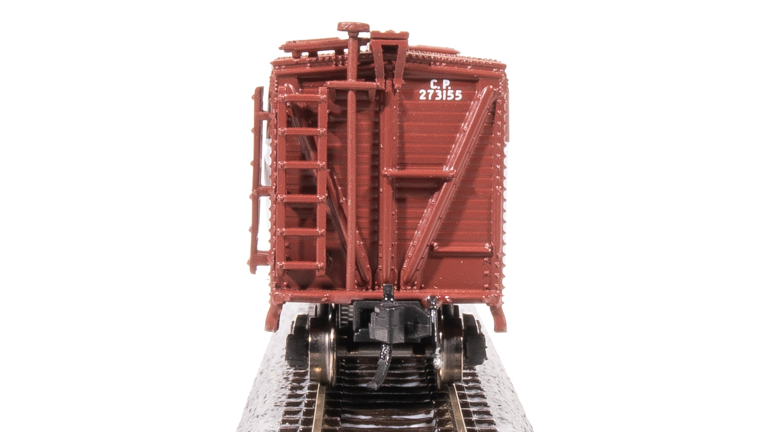 8467 40' Wood Stock Car, CP 273498, Sheep Sounds, N Scale