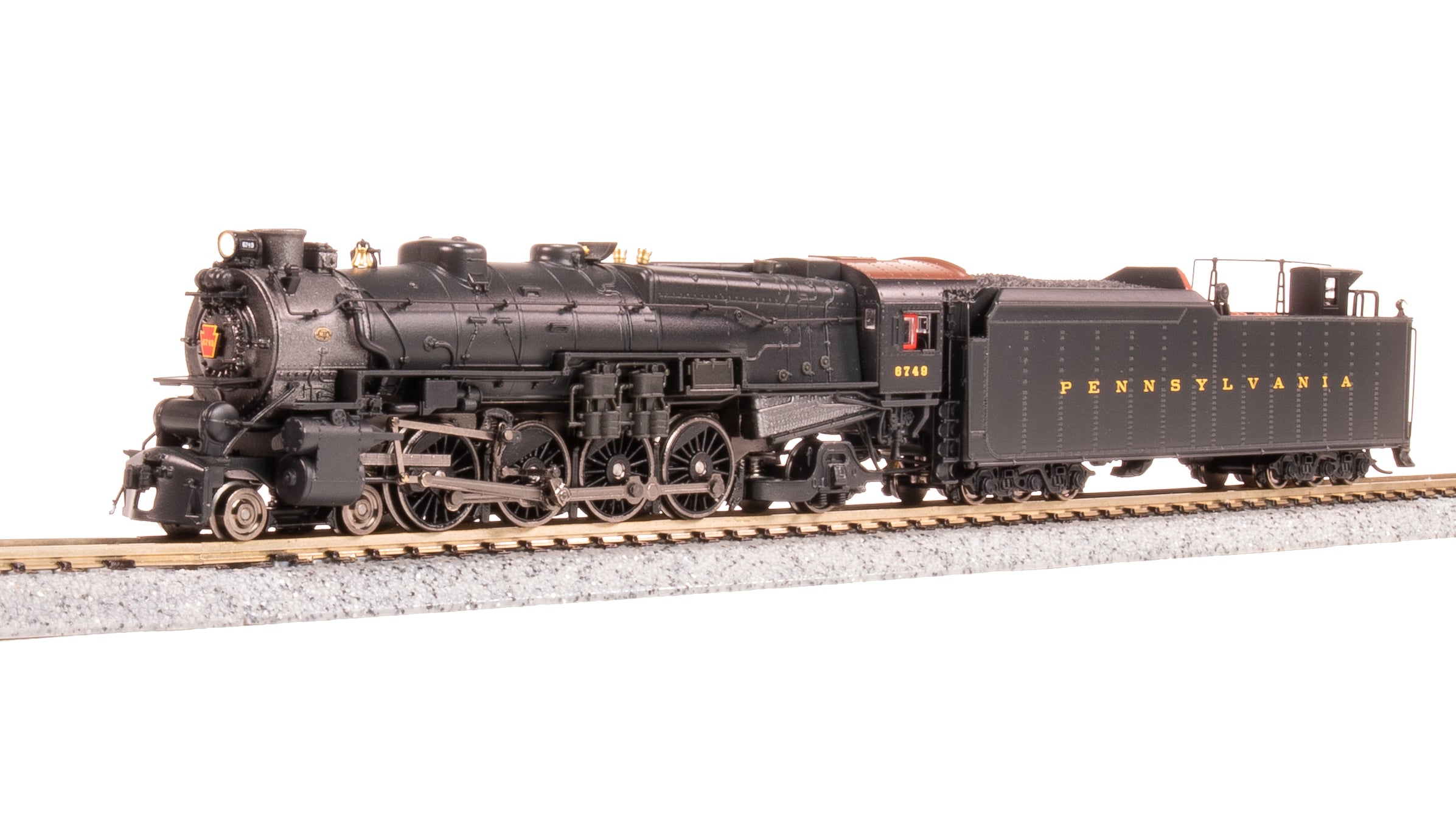 8496 PRR M1b 4-8-2, #6749, No-Sound / DCC-Ready, N Scale