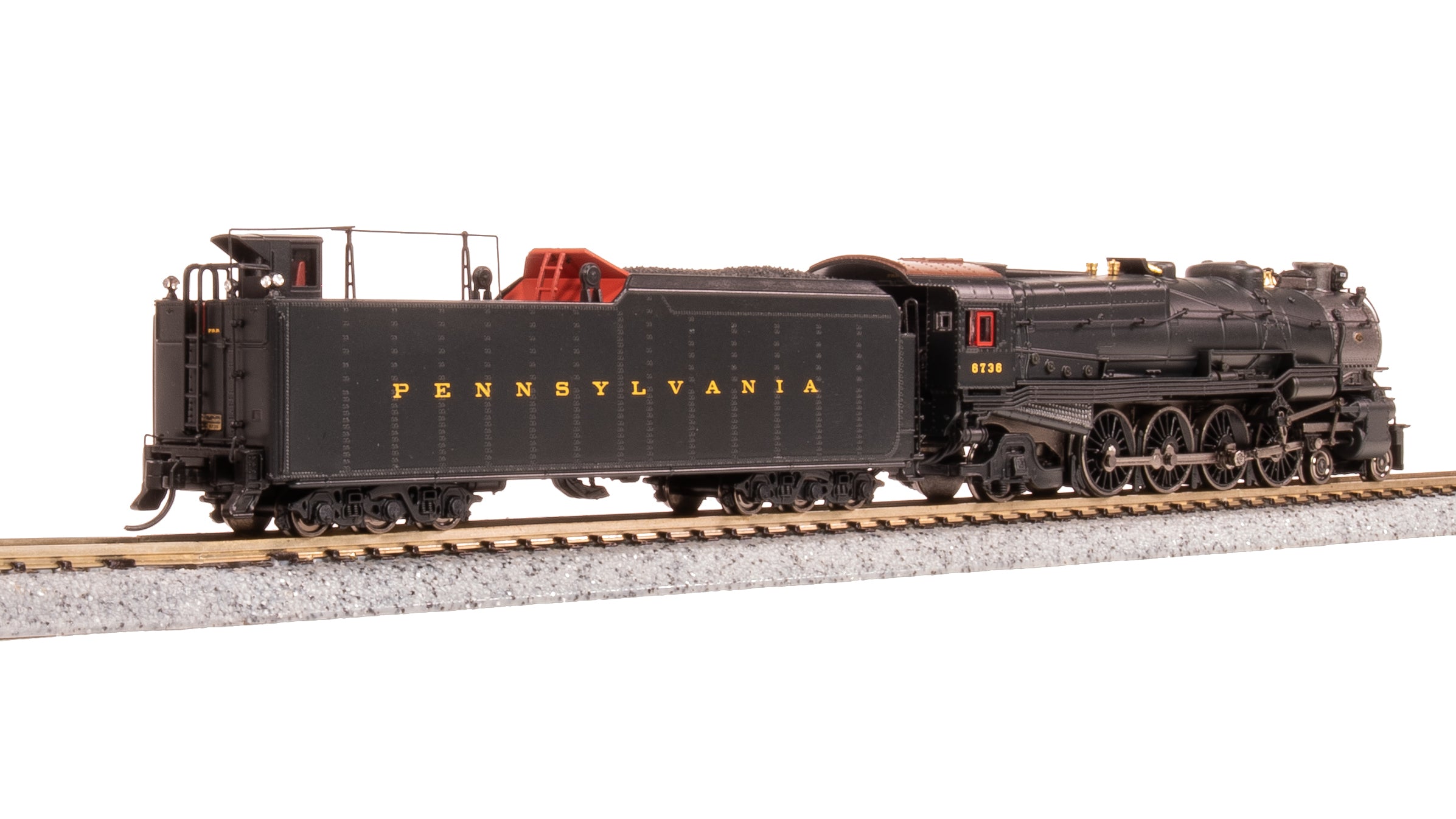 8514 PRR M1b 4-8-2, #6736, Paragon4 Sound/DC/DCC, N Scale