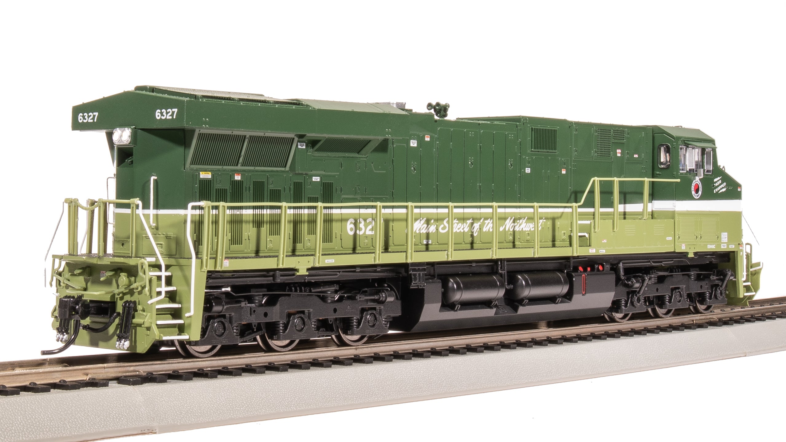 8546 GE ES44AC, NP #6327, Loewy NCL Fantasy Paint, Paragon4 Sound/DC/DCC, HO