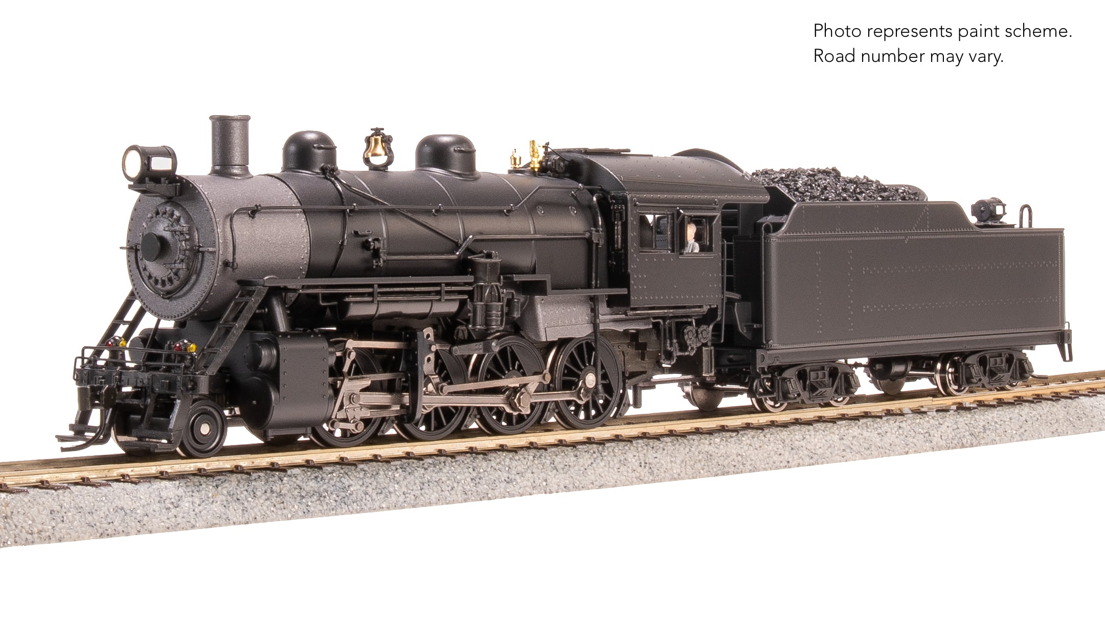 8757 2-8-0 Consolidation, Unlettered, No-Sound / DCC-Ready, HO