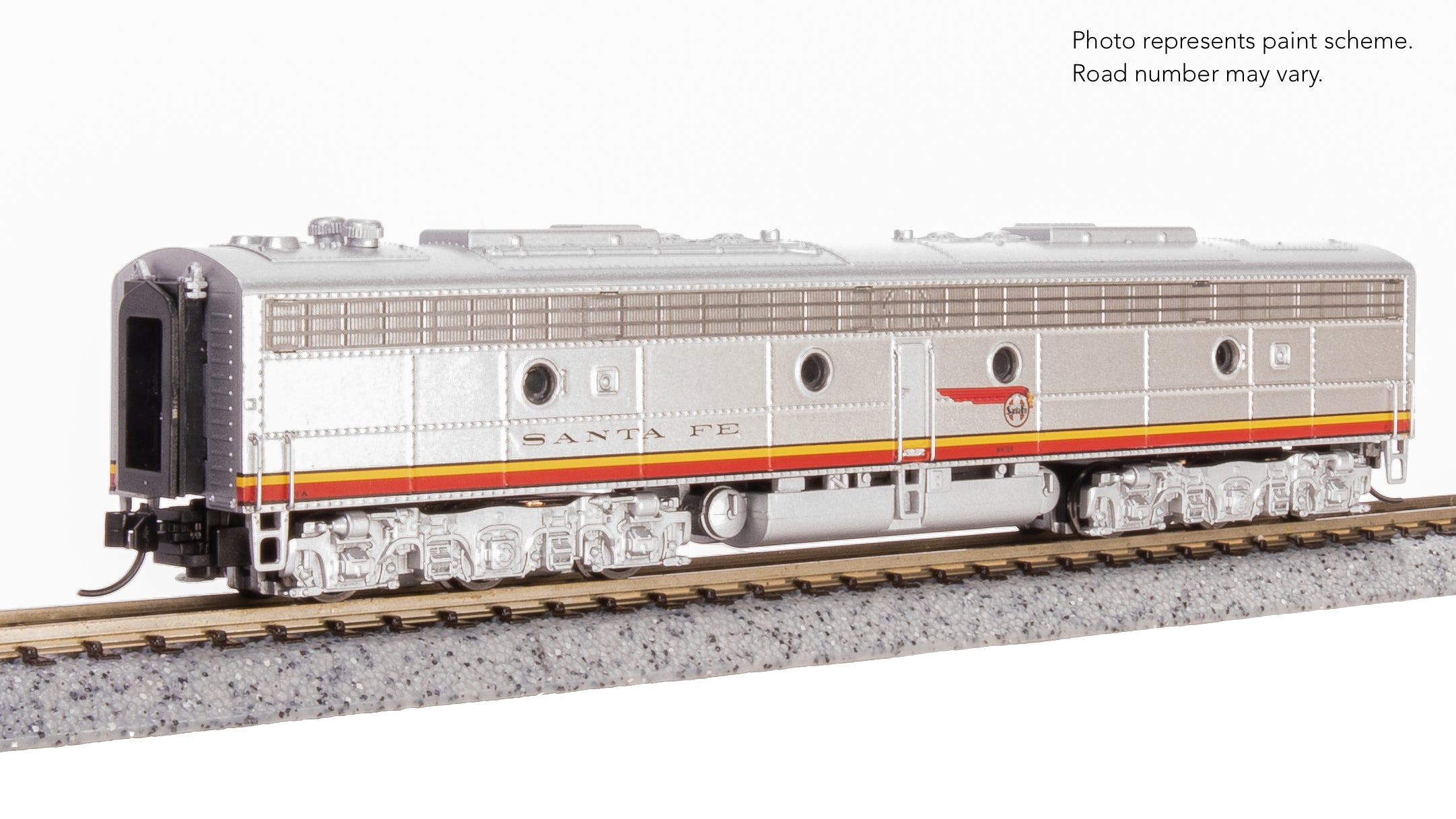 8812 EMD E8B, ATSF 84A, Warbonnet, Paragon4 Sound/DC/DCC, N