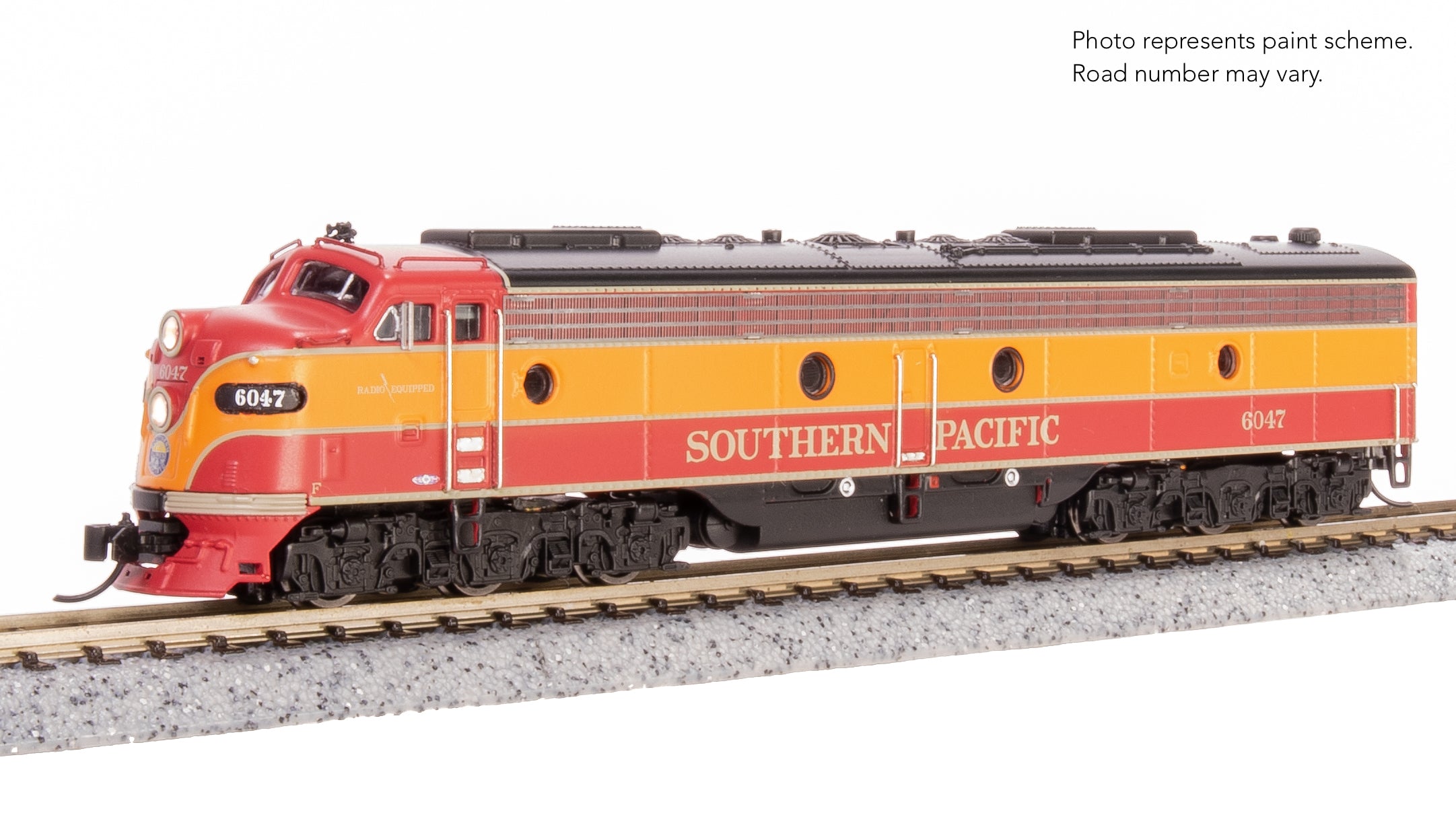 8824 EMD E9A, SP 6047, Daylight, Paragon4 Sound/DC/DCC, N