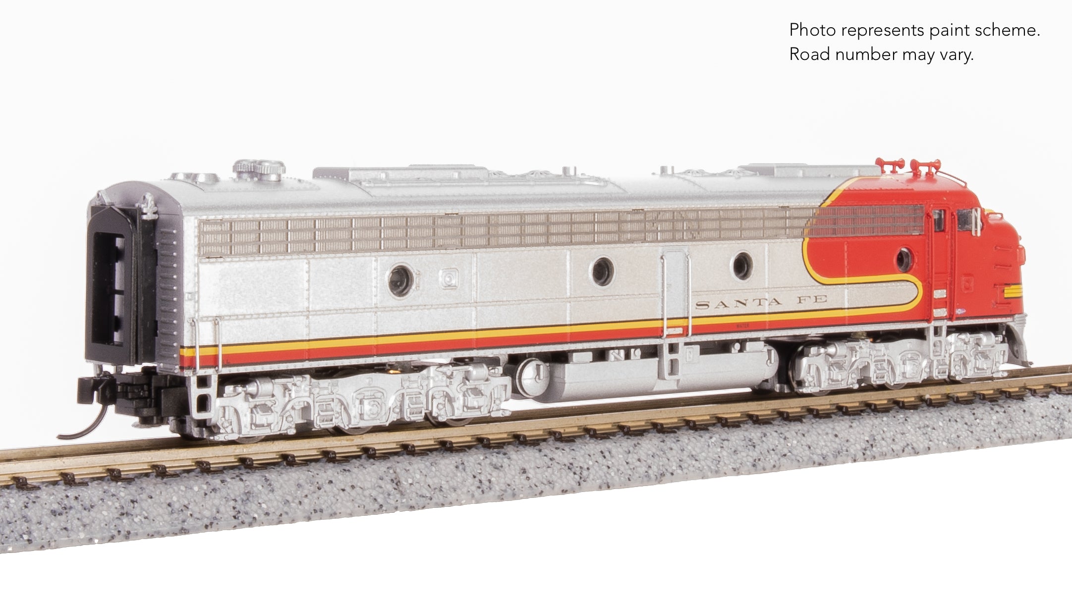8840 EMD E8A, ATSF 83L, Warbonnet, No-Sound / DCC-Ready, N