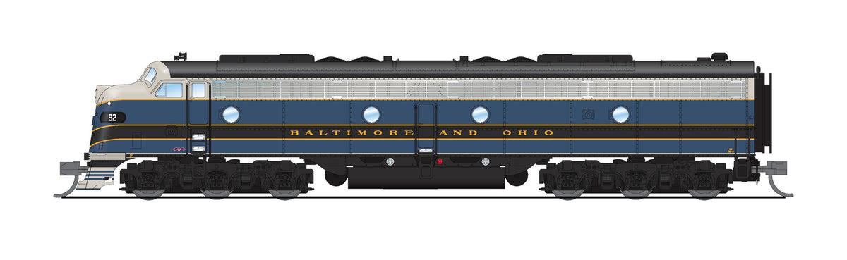REFURBISHED R8842 EMD E8A, B&O 94A, As-Delivered, No-Sound / DCC-Ready, N