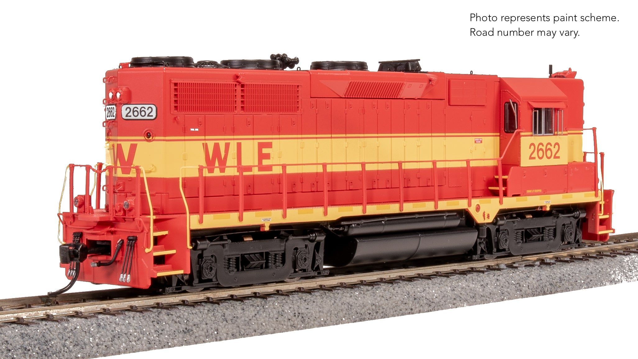 8915 EMD GP35, W&LE #2662, Kodachrome Scheme, High Hood, Paragon4 Sound/DCC/DC, HO (Chase's Train Garage Exclusive)