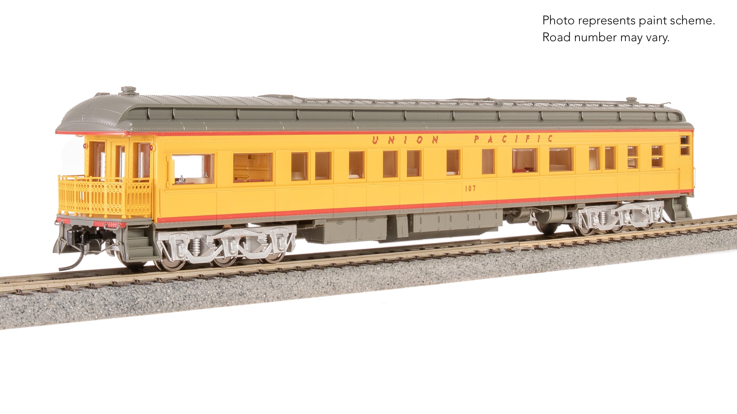 8958 Union Pacific Business Car #107, HO Scale