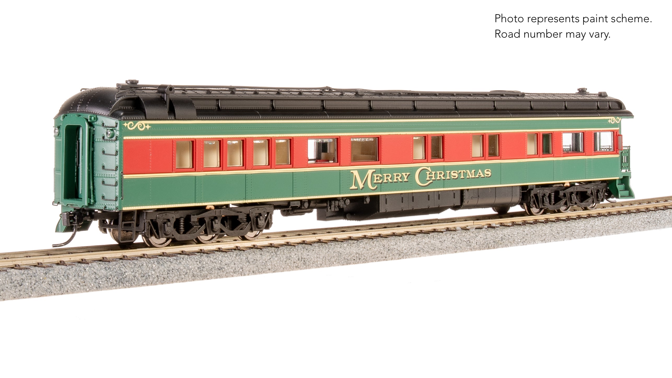 8959 Business Car, Christmas Holiday Scheme, HO Scale