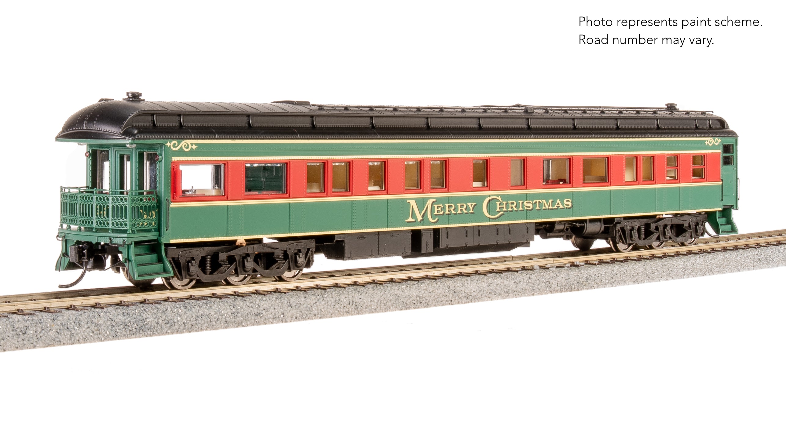 8959 Business Car, Christmas Holiday Scheme, HO Scale