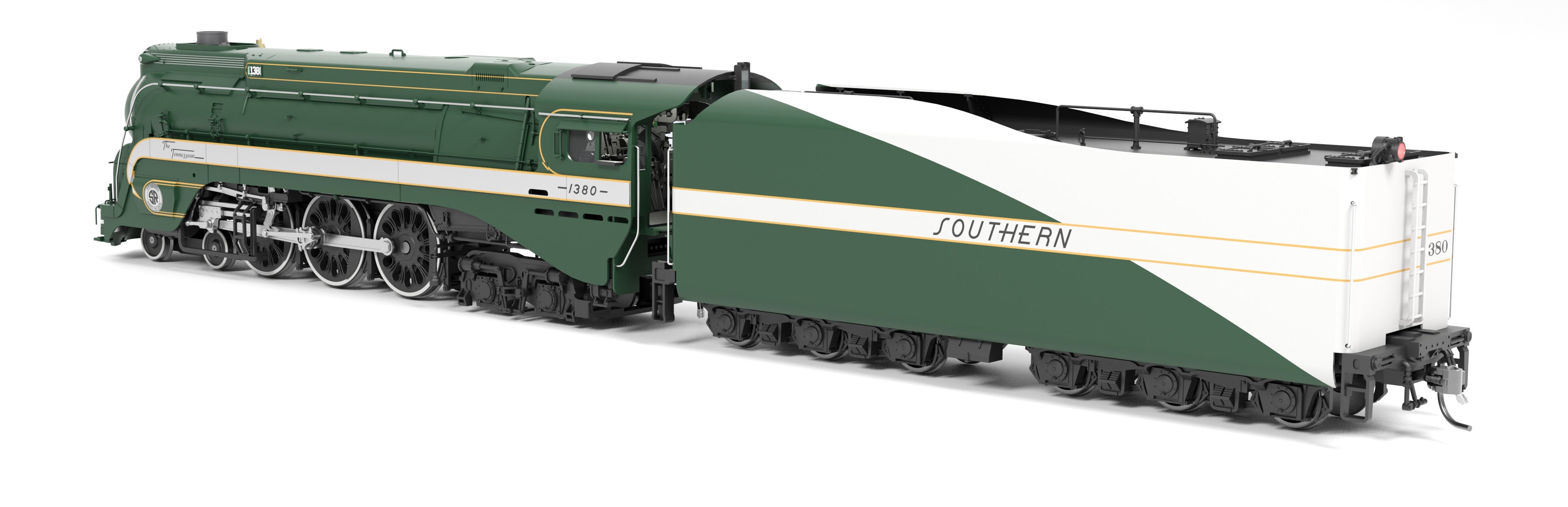 8978 Southern Railway #1380, "The Tennessean", Paragon4 Sound/DC/DCC, Smoke, HO (Trainworld Exclusive)