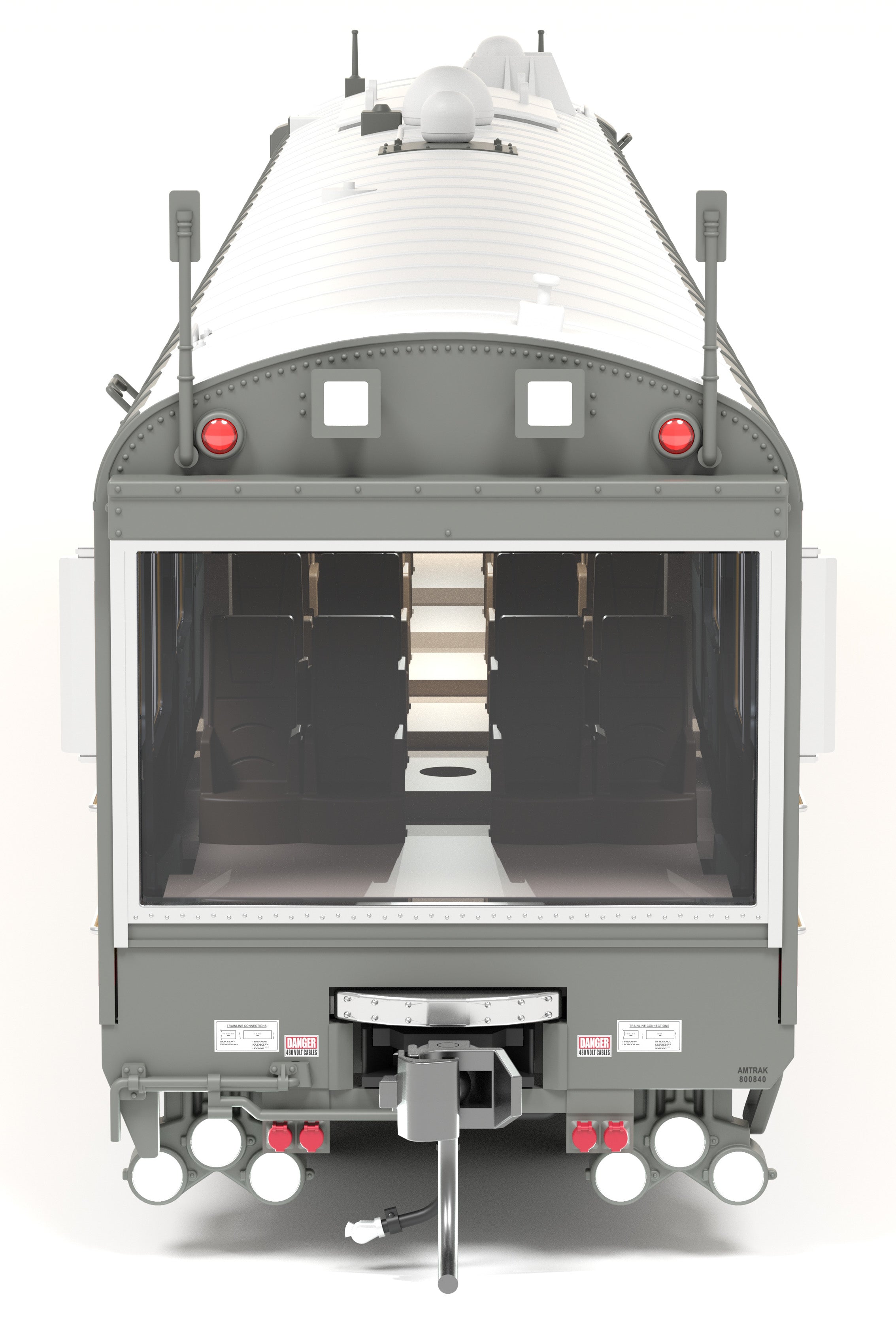 9106 Union Pacific Track Inspection Car, "Fox River", 2006 - Present Appearance, HO