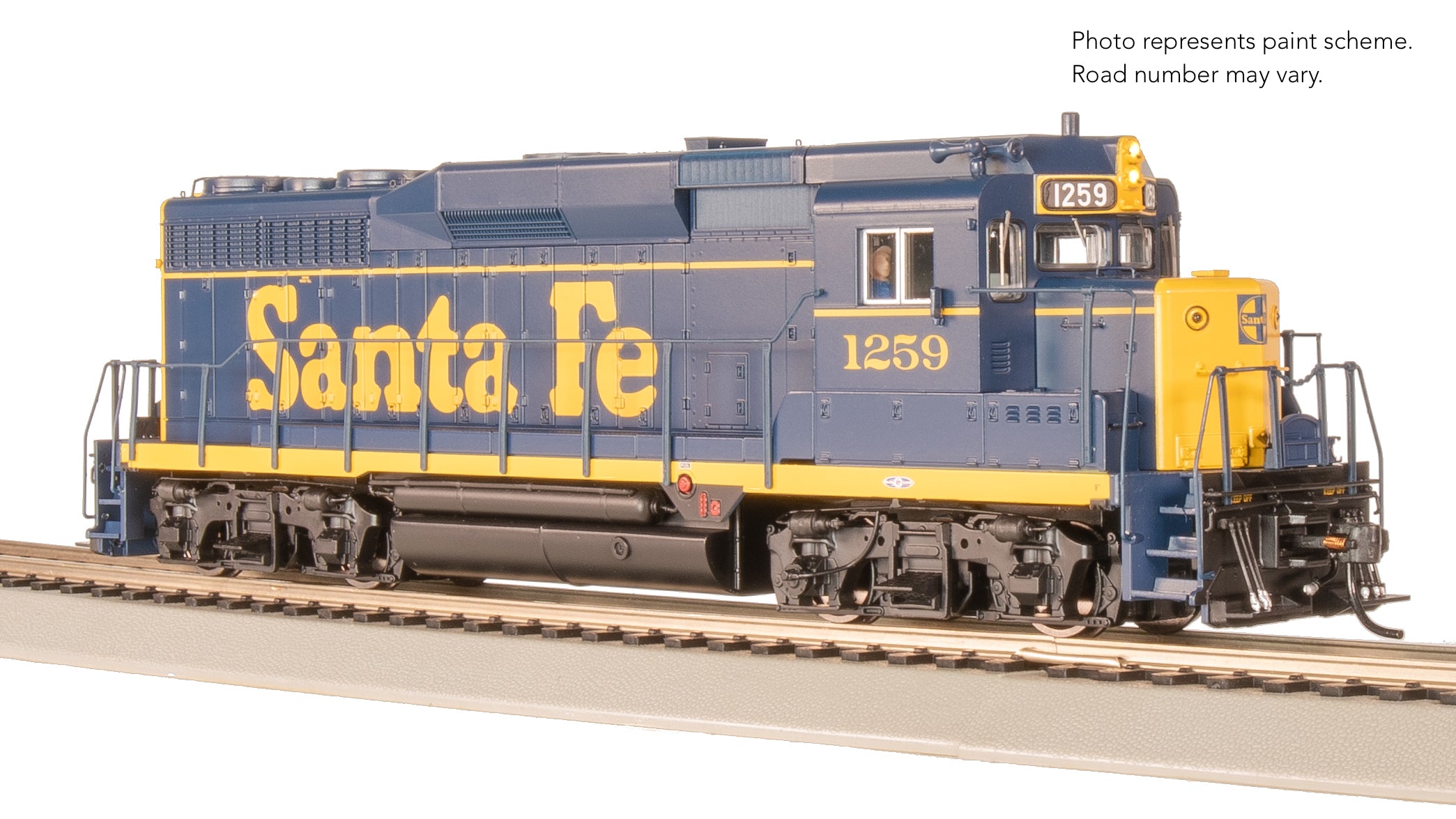 9150 EMD GP30, ATSF 1263, Bookend Scheme, No-Sound/DCC-Ready, HO