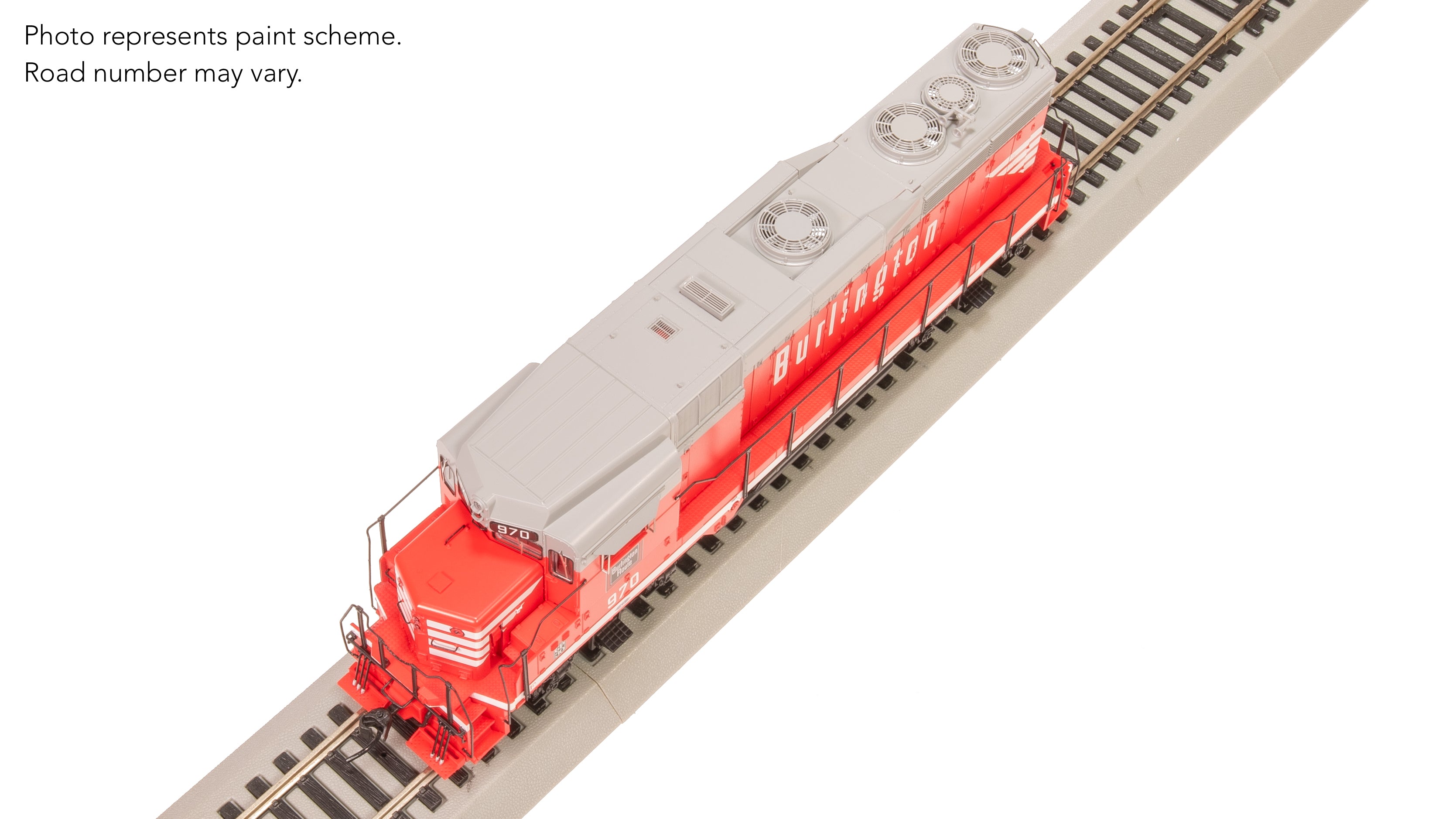 9151 EMD GP30, CBQ 974, Chinese Red, No-Sound/DCC-Ready, HO