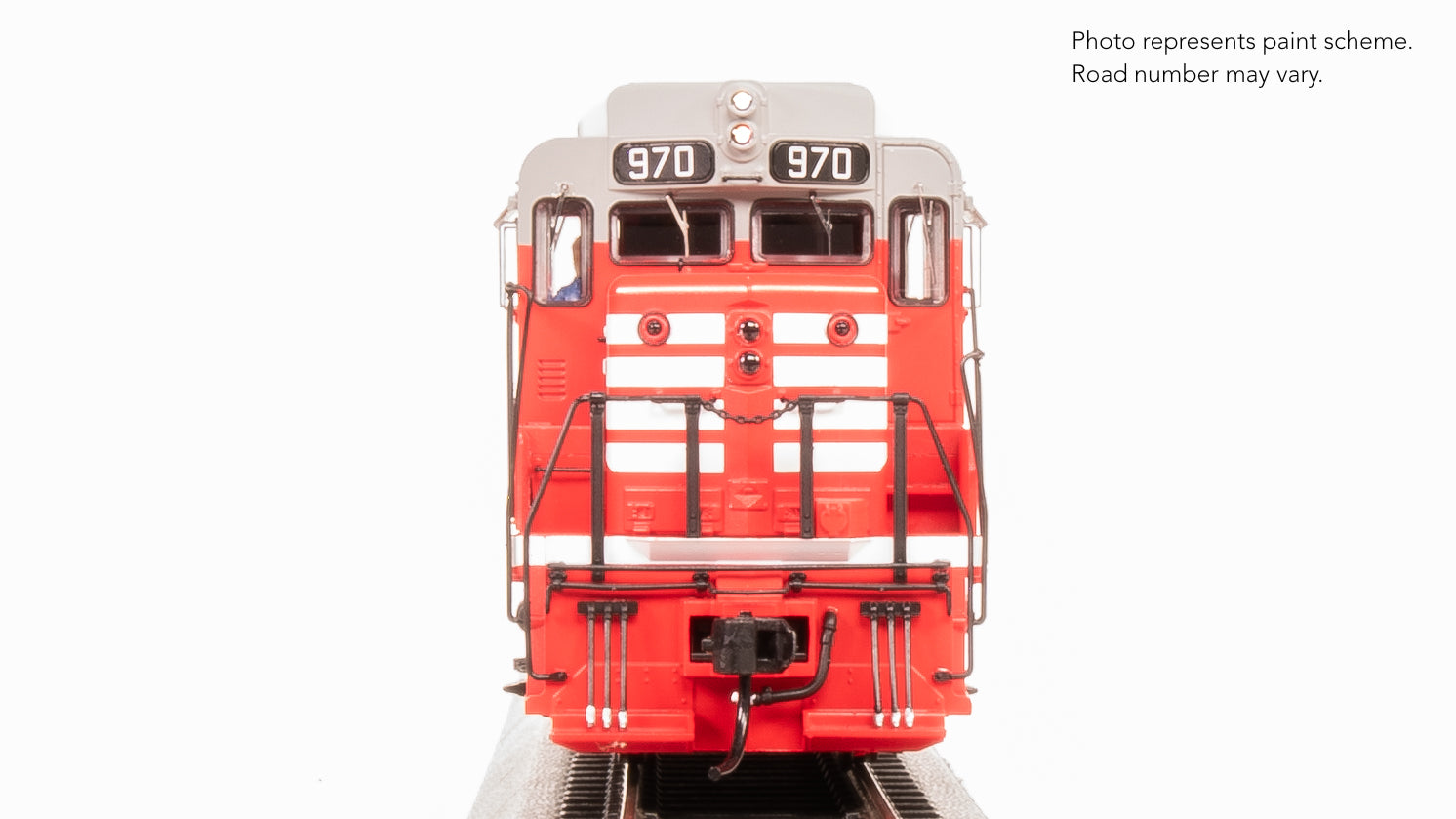9151 EMD GP30, CBQ 974, Chinese Red, No-Sound/DCC-Ready, HO